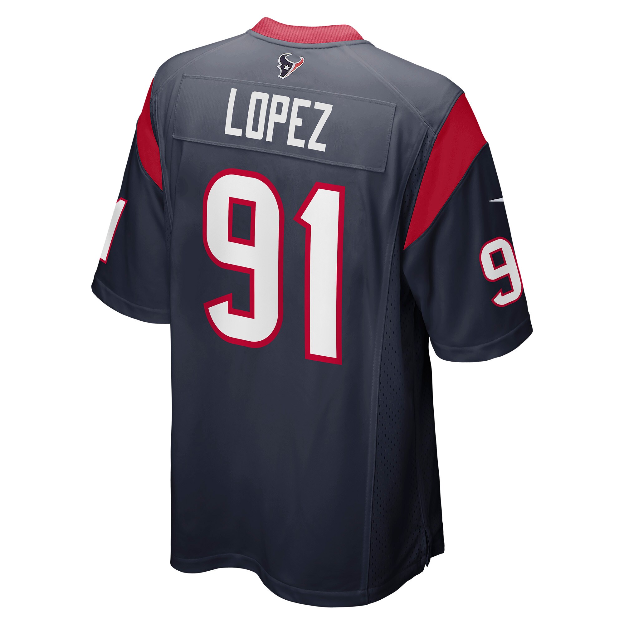 Roy Lopez Houston Texans  Player Game Jersey - Navy