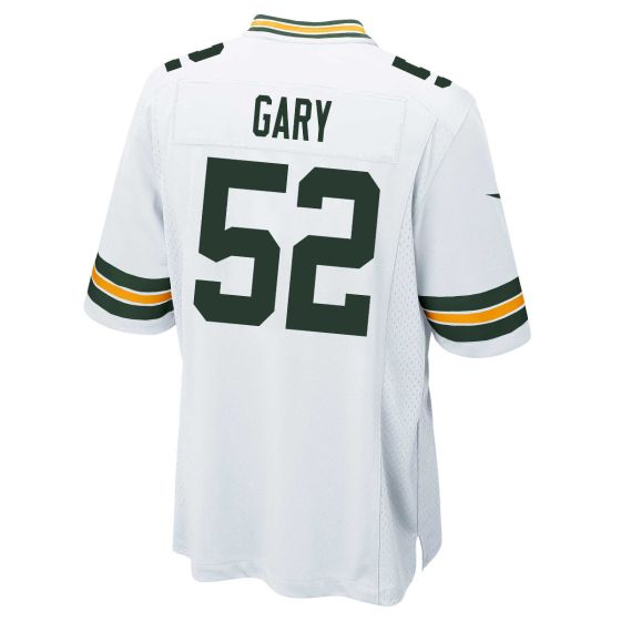Green Bay Packers #52 Rashan Gary Away Game Jersey-White