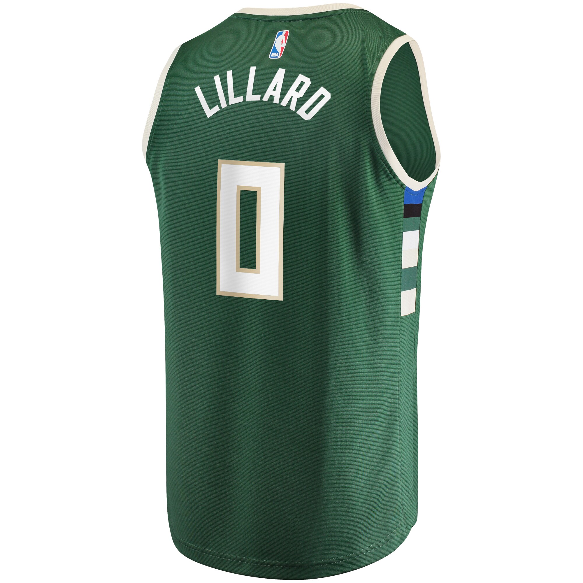 Damian Lillard Milwaukee Bucks  Men's Fast Break Player Jersey - Icon Edition - Hunter Green