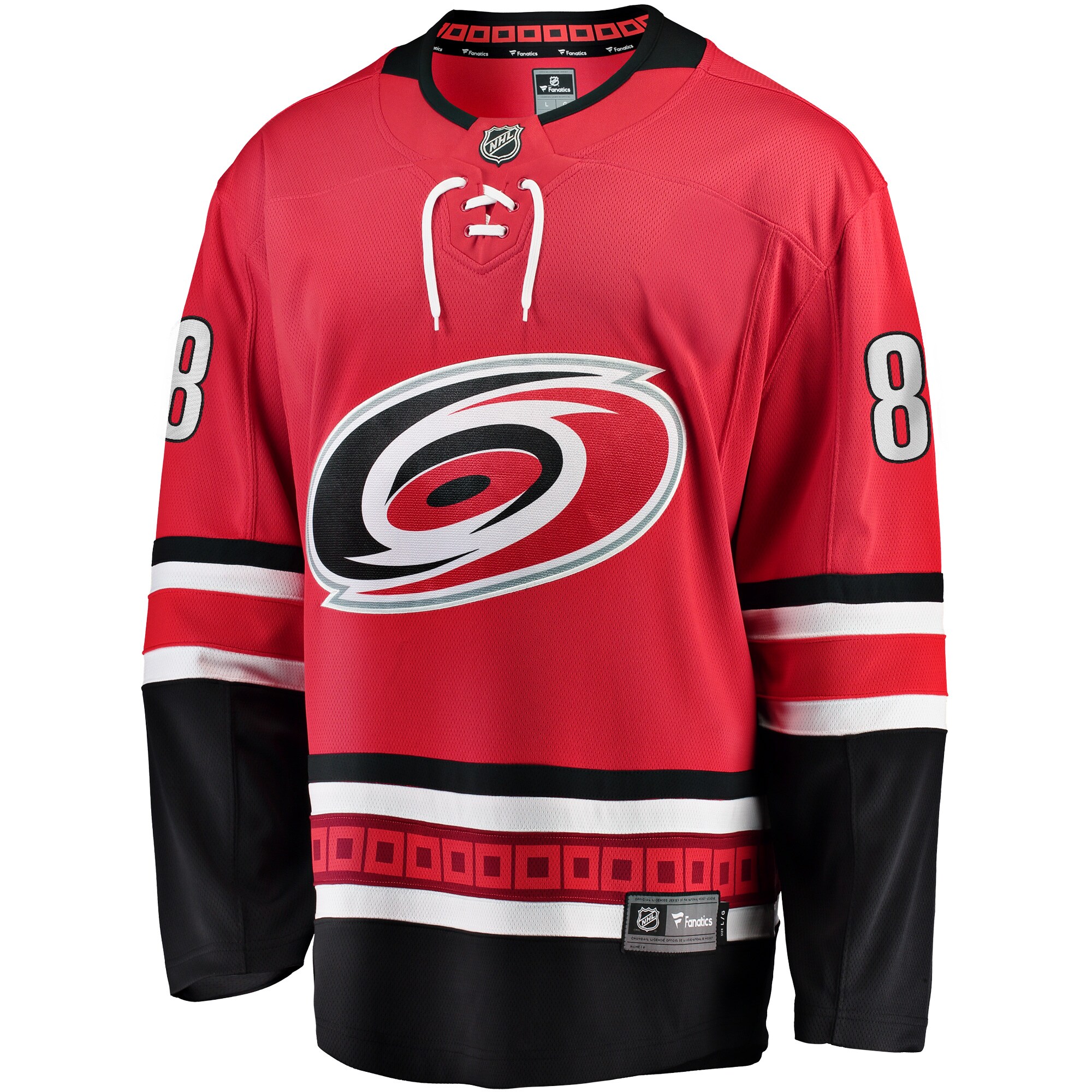 Martin Necas Carolina Hurricanes Home Breakaway Player Jersey - Red