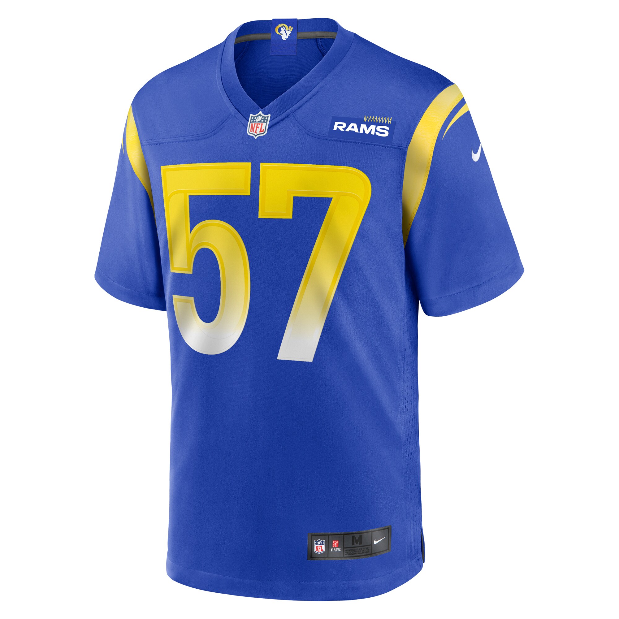 Zachary Thomas Los Angeles Rams Team Game Jersey -  Royal