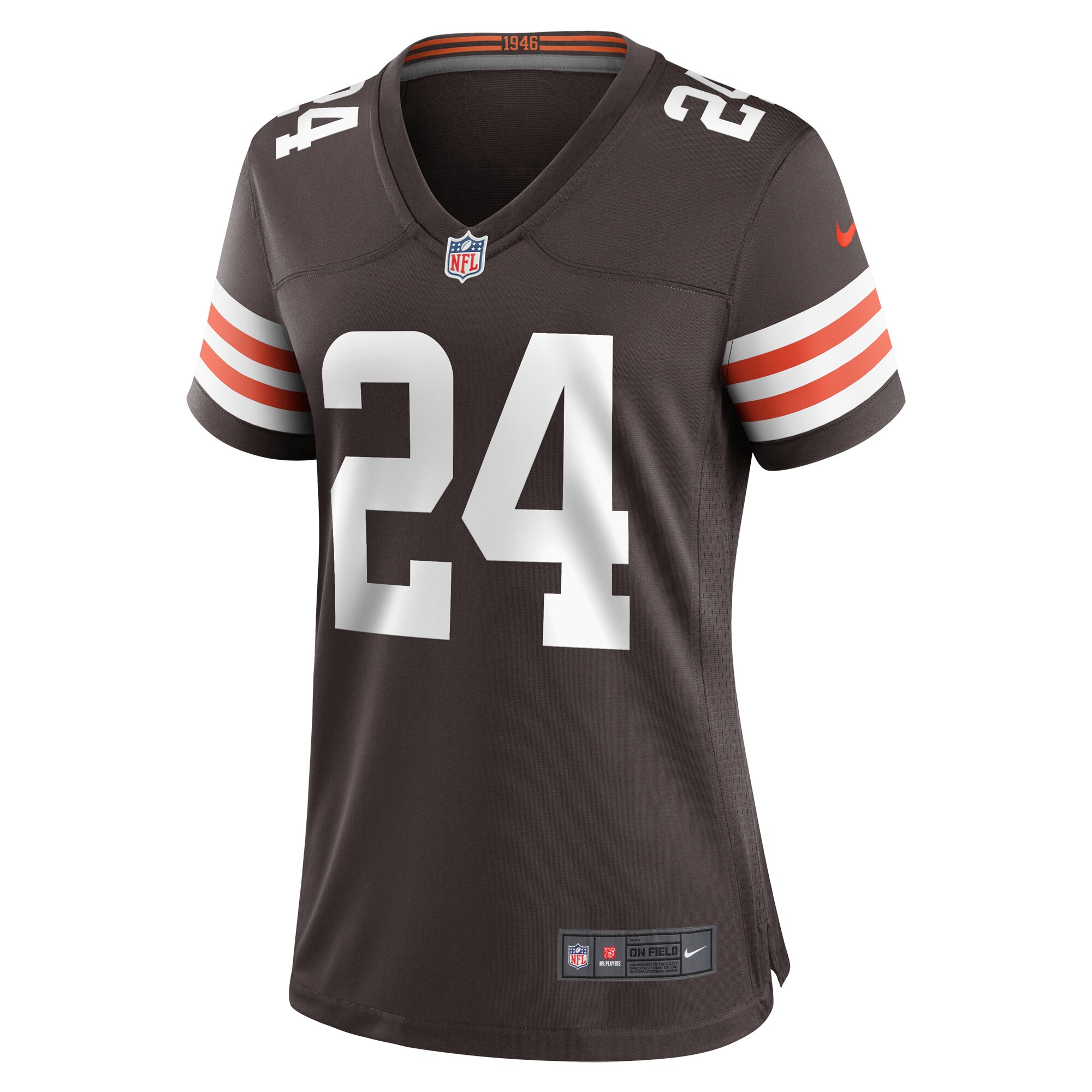 Nick Chubb Cleveland Browns Women's Team Game Jersey -  Brown