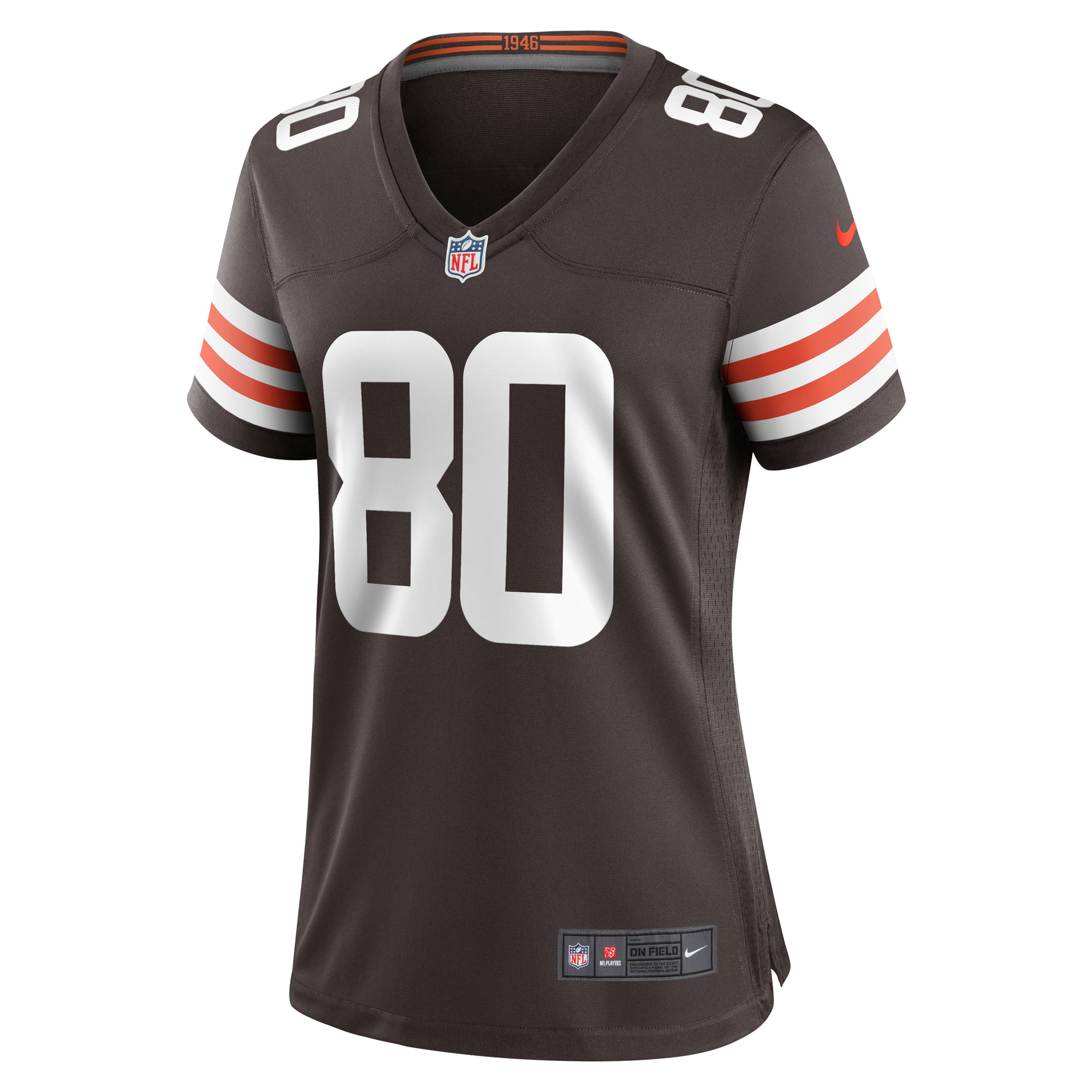 Zaire Mitchell-Paden Cleveland Browns  Women's Game Player Jersey - Brown