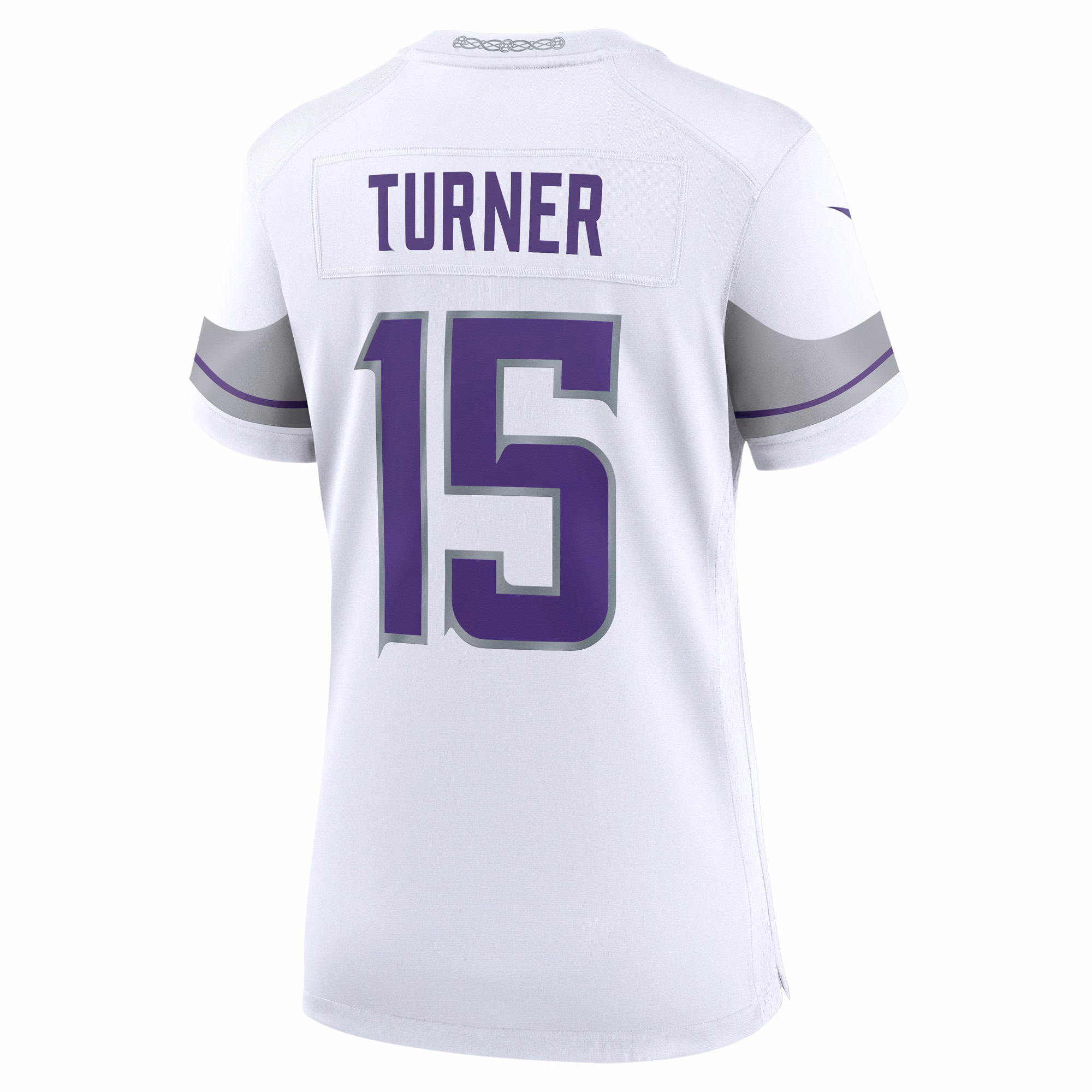 Dallas Turner Minnesota Vikings Women's Alternate Game Player Jersey - White