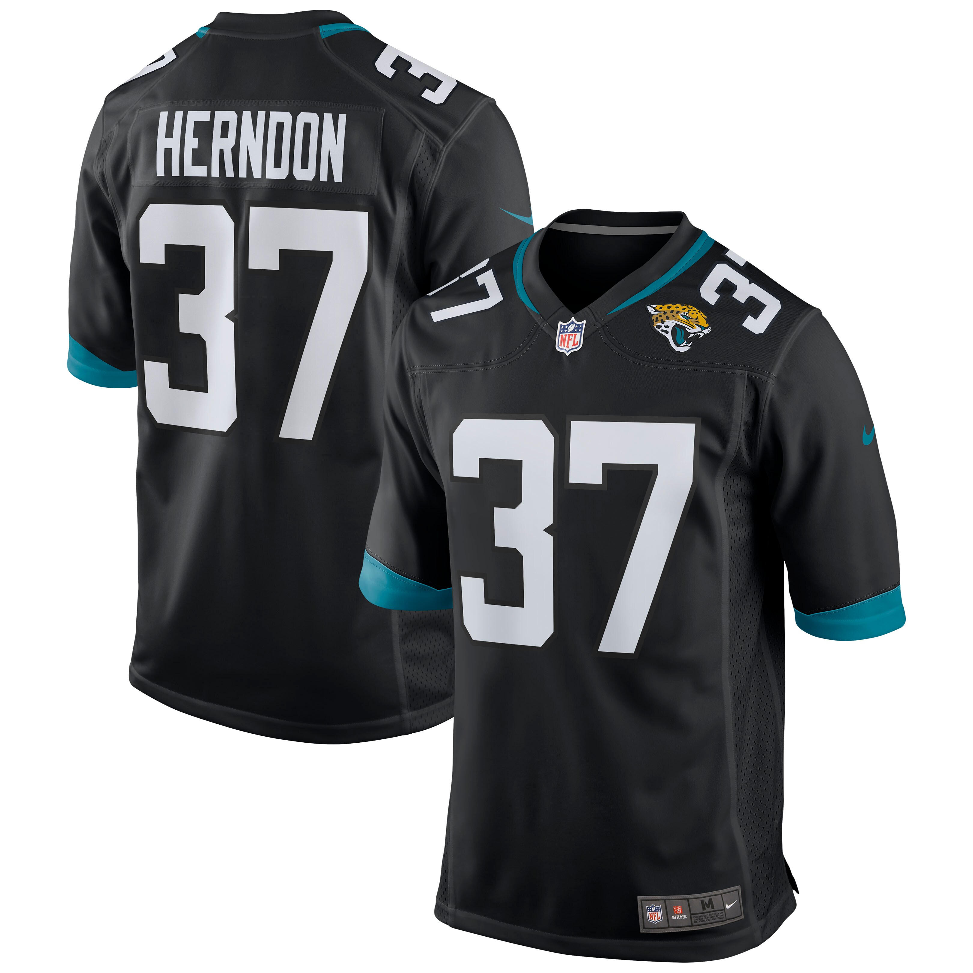 Tre Herndon Jacksonville Jaguars Game Jersey - Black