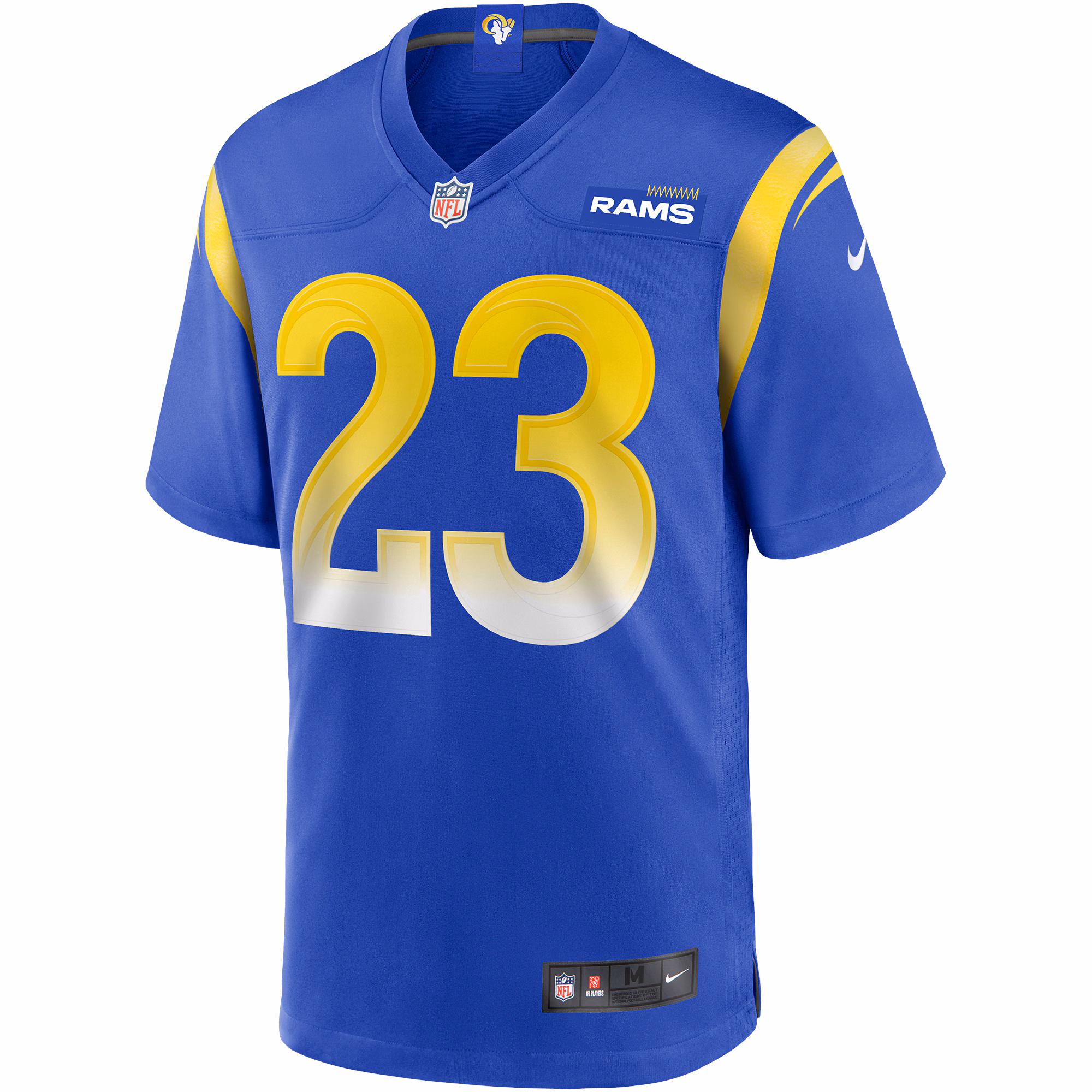 Cam Akers Los Angeles Rams Game Player Jersey - Royal