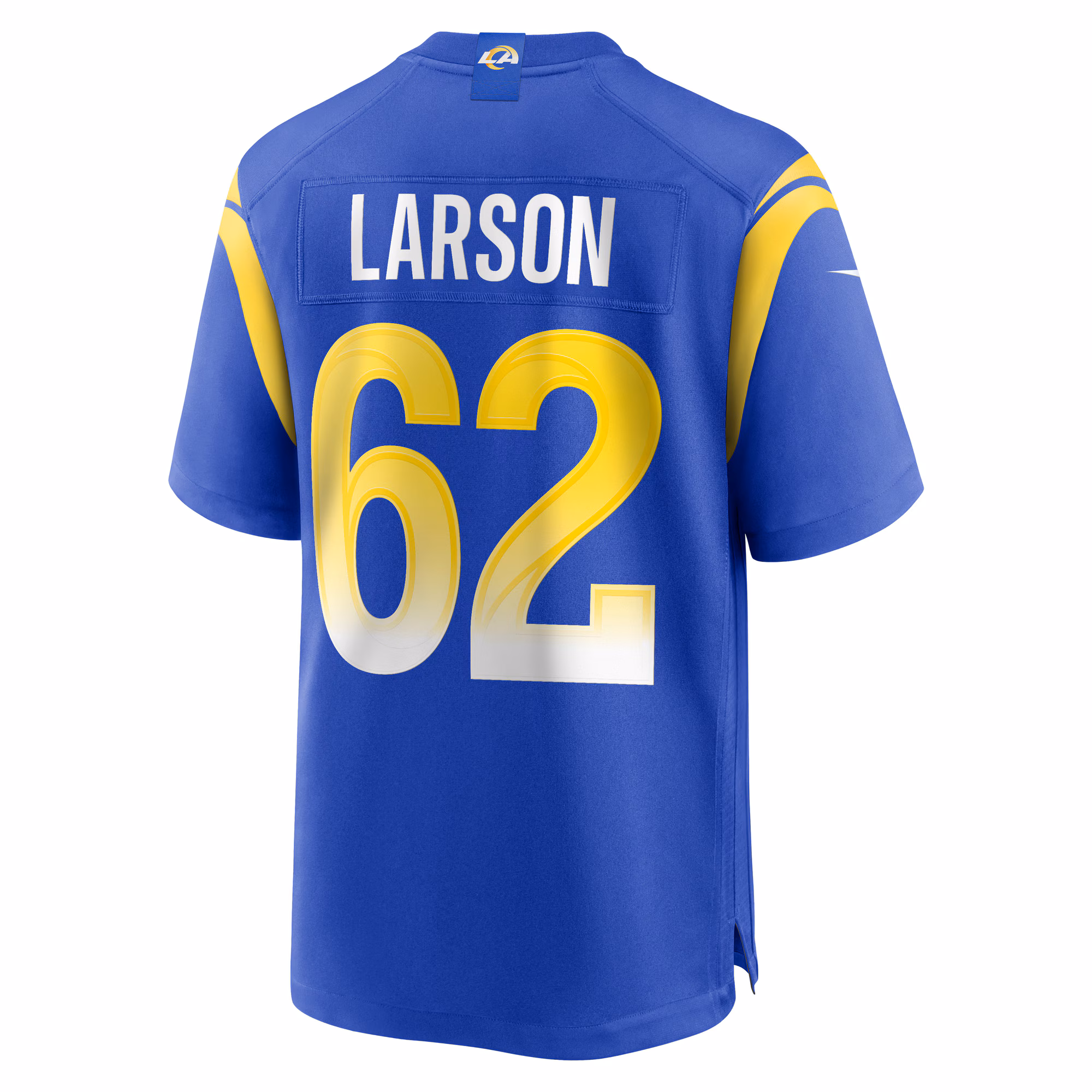 Blake Larson Los Angeles Rams Game Jersey -  Royal