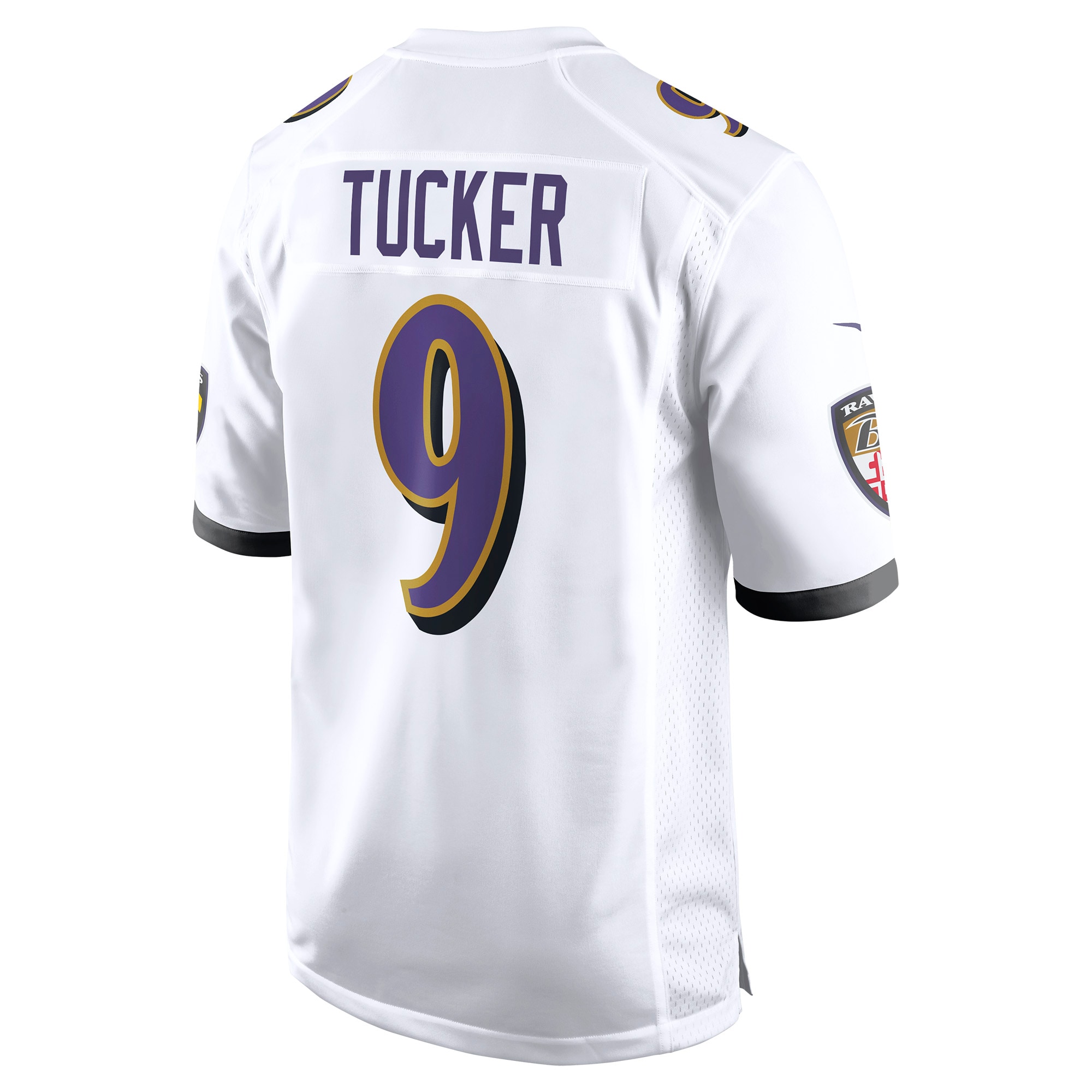 Justin Tucker Baltimore Ravens Game Jersey - White