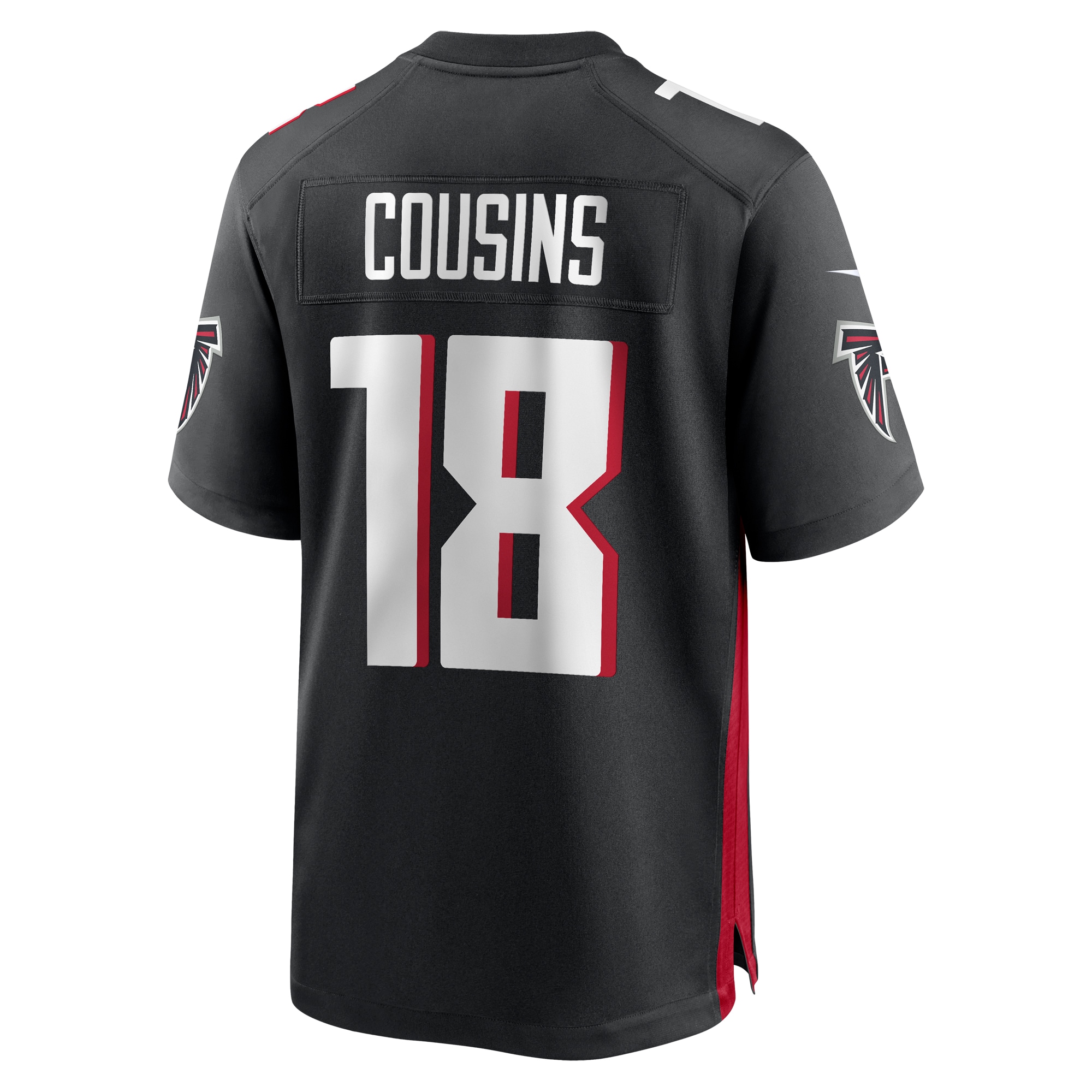 Kirk Cousins Atlanta Falcons Game Player Jersey - Black
