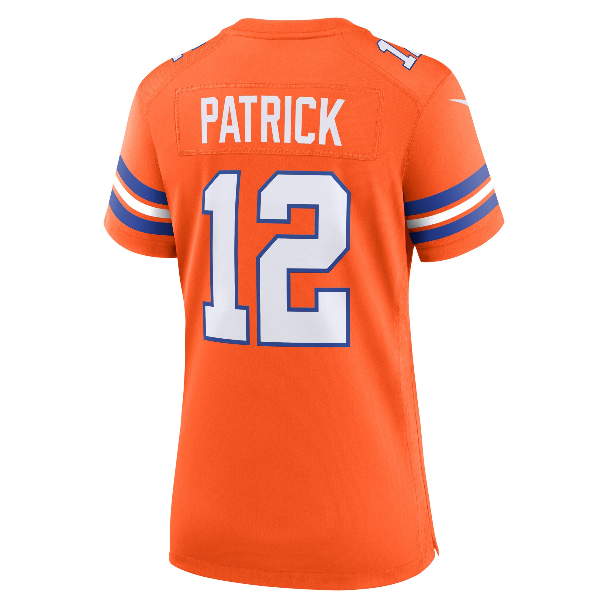 Tim Patrick Denver Broncos Women's Mile High Collection 1977 Throwback Player Game Jersey - Orange