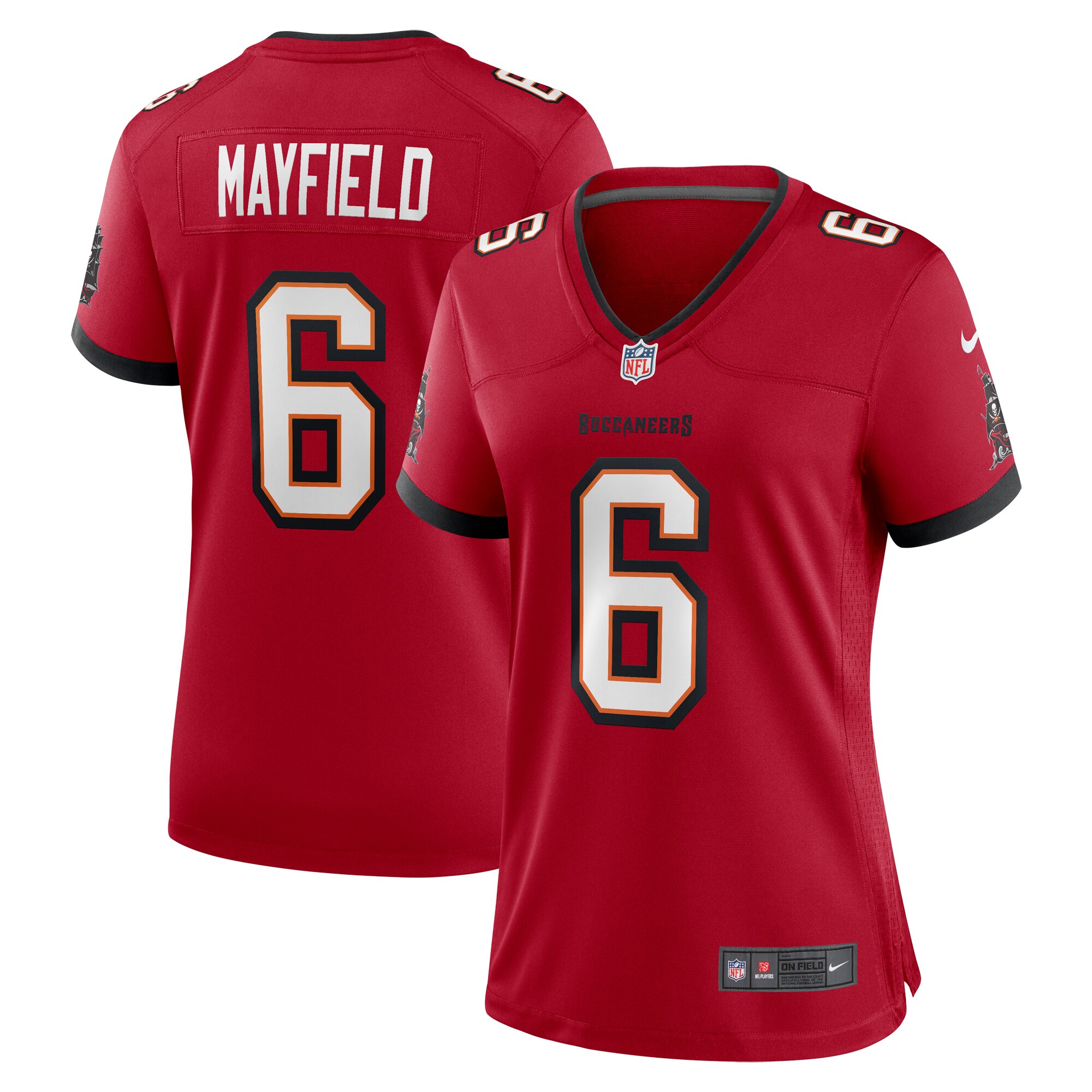 Baker Mayfield Tampa Bay Buccaneers  Women's Game Jersey - Red