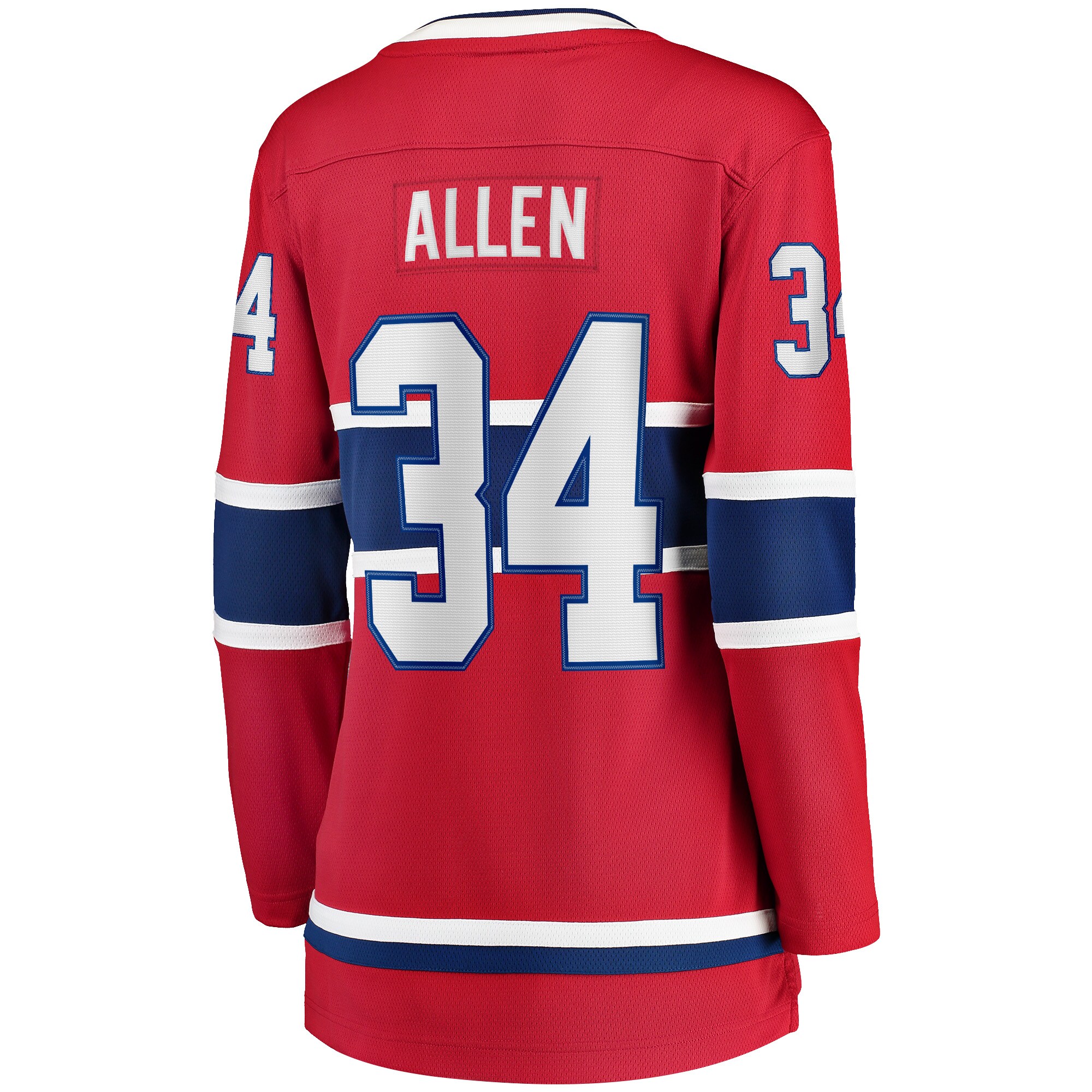 Jake Allen Montreal Canadiens Women's Breakaway Player Jersey - Red
