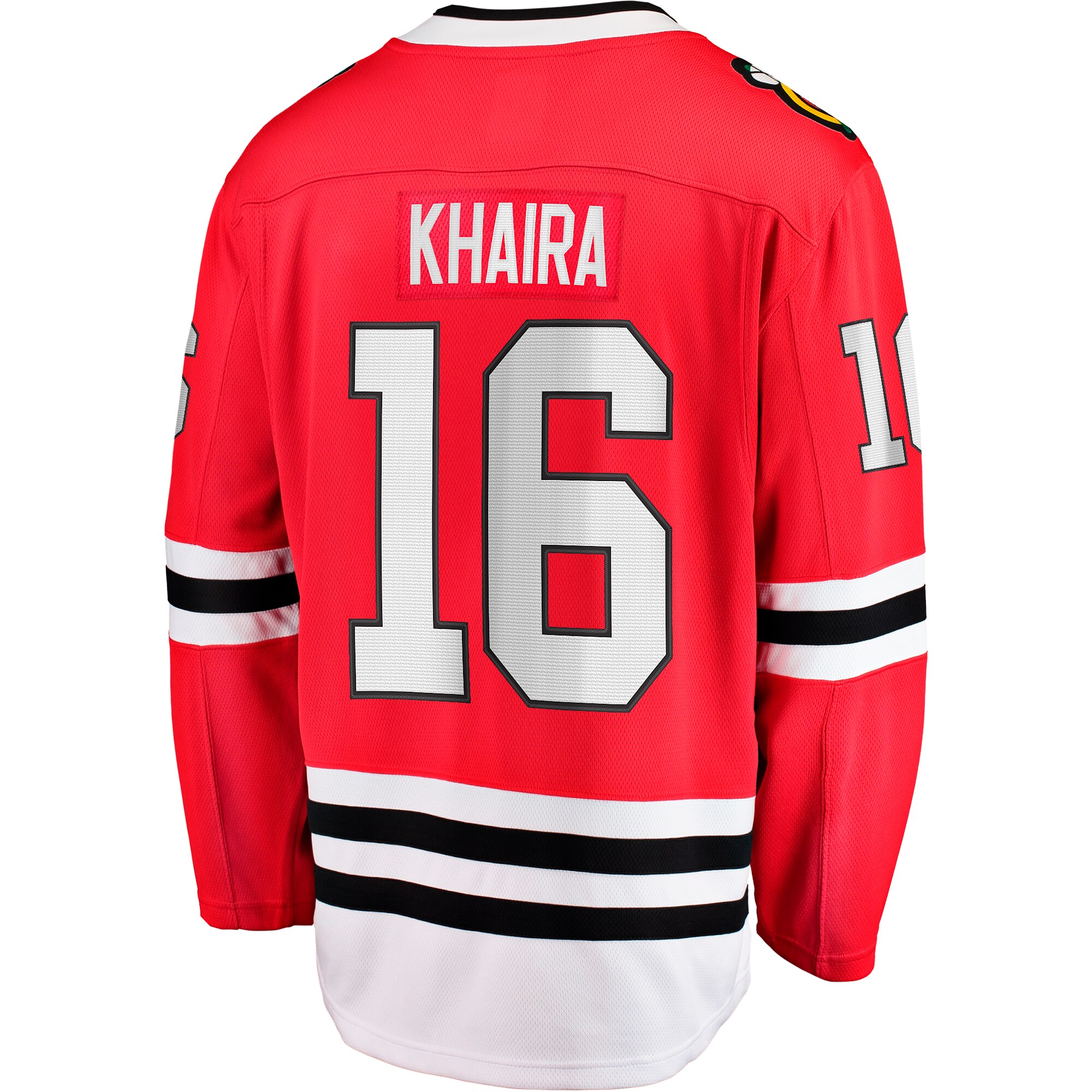 Jujhar Khaira Chicago Blackhawks Home Team Breakaway Player Jersey - Red