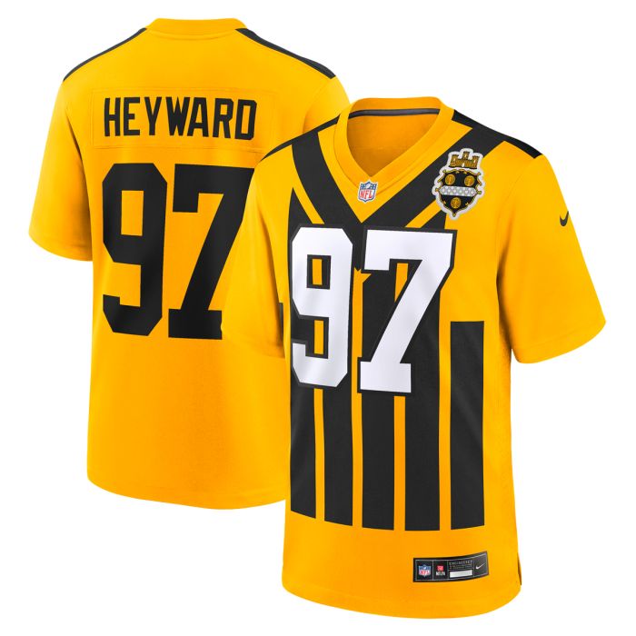 Cam Heyward #97 Men's Replica '33 Throwback Jersey