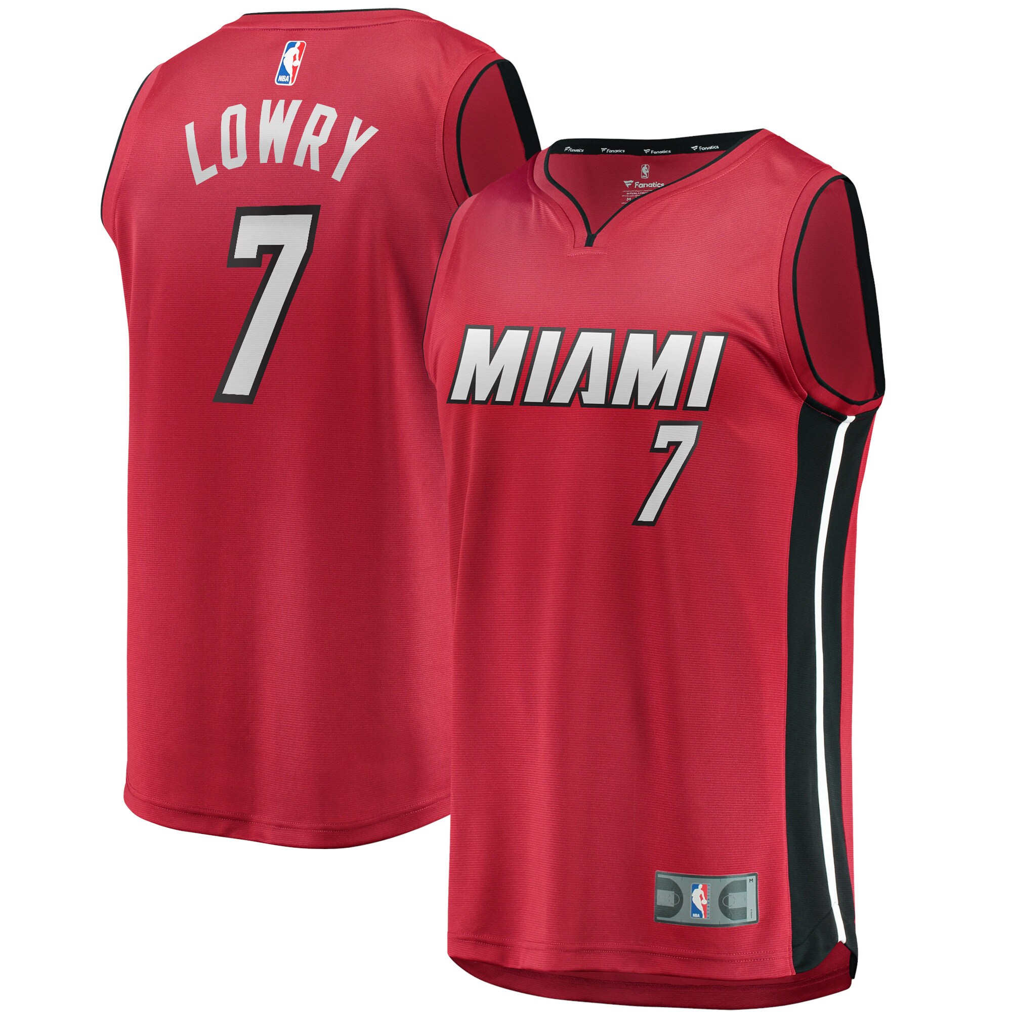 Kyle Lowry Miami Heat  Youth 2021/22 Fast Break Replica Player Jersey Red - Statement Edition
