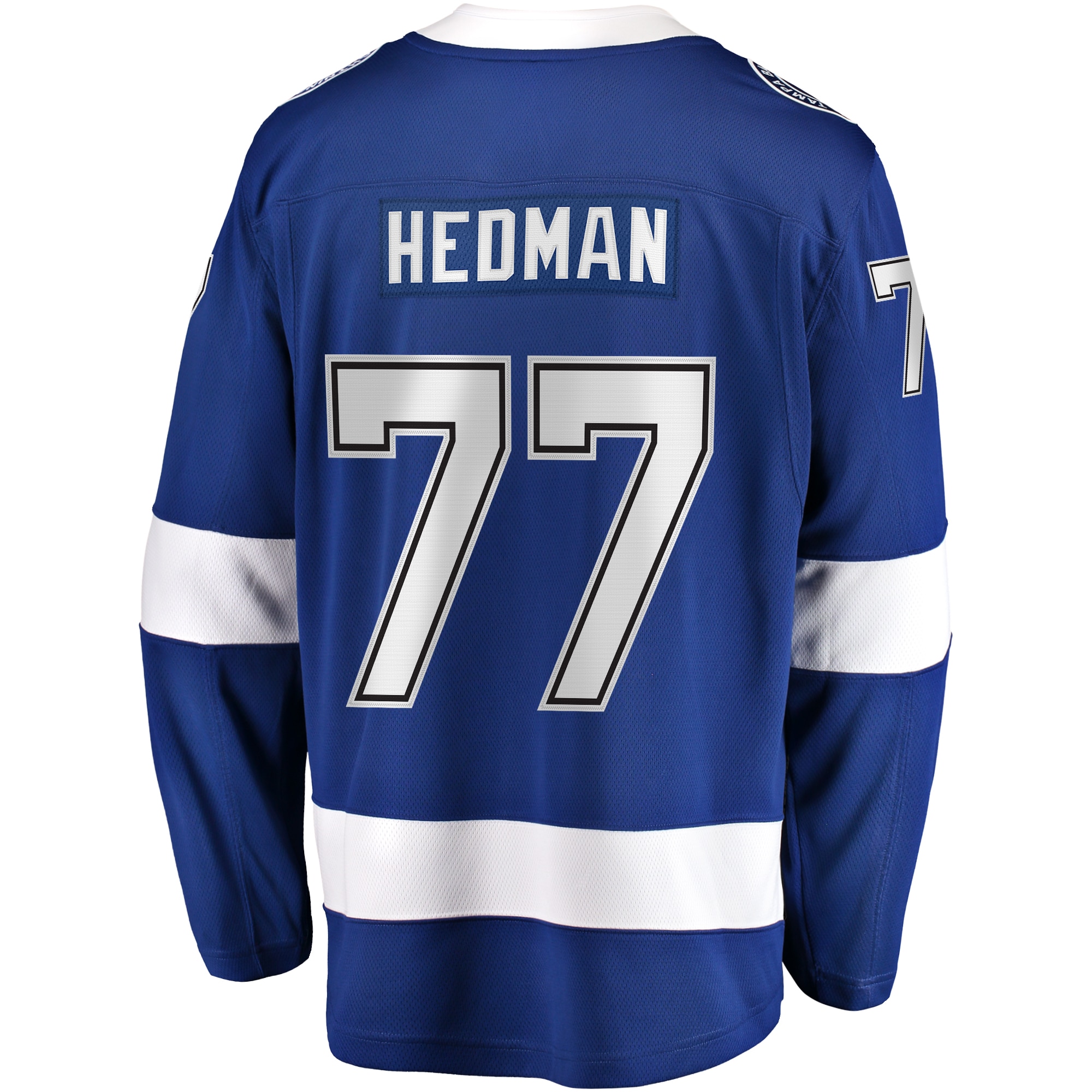 Victor Hedman Tampa Bay Lightning Home Premier Breakaway Player Jersey - Blue