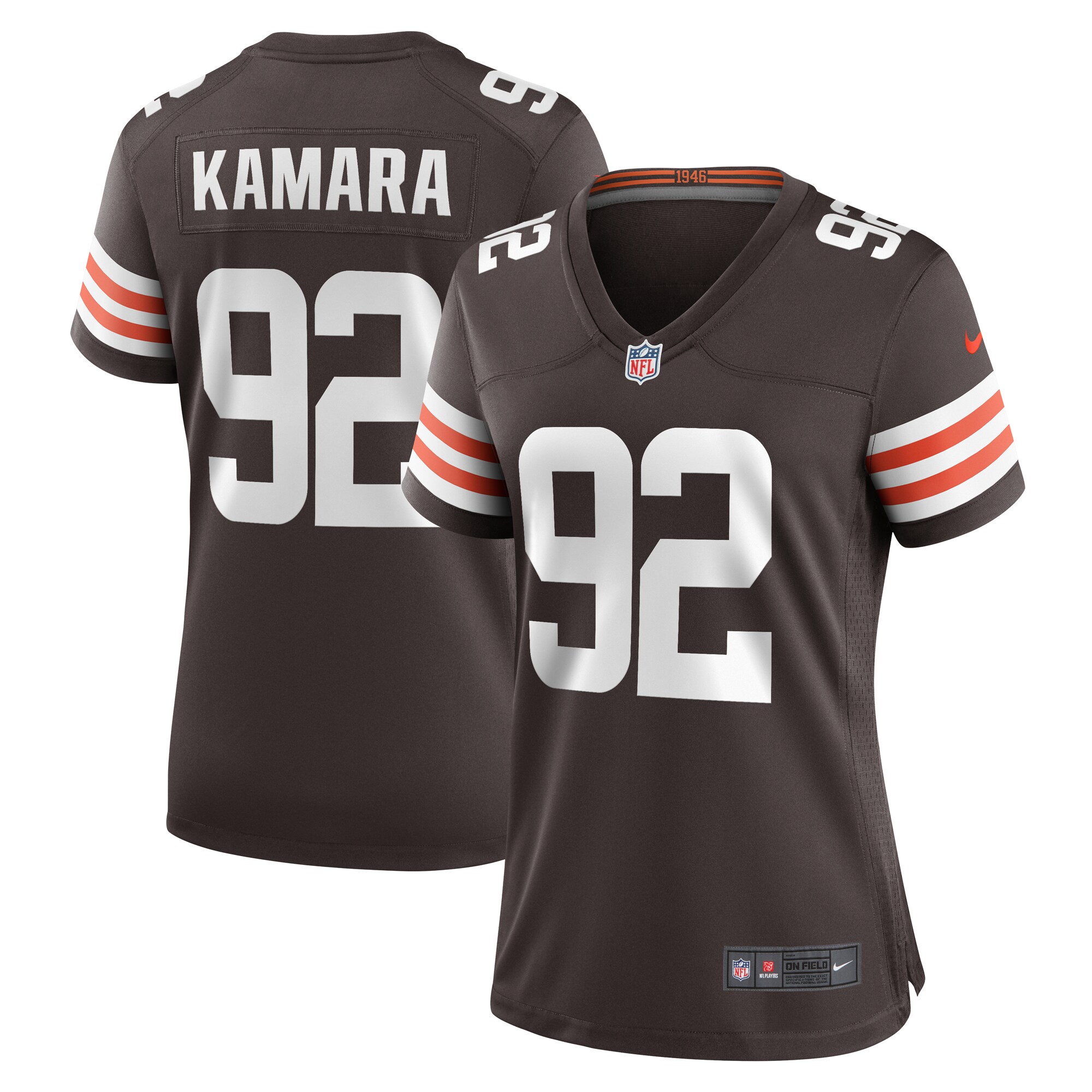 Sam Kamara Cleveland Browns Women's Team Game Jersey -  Brown