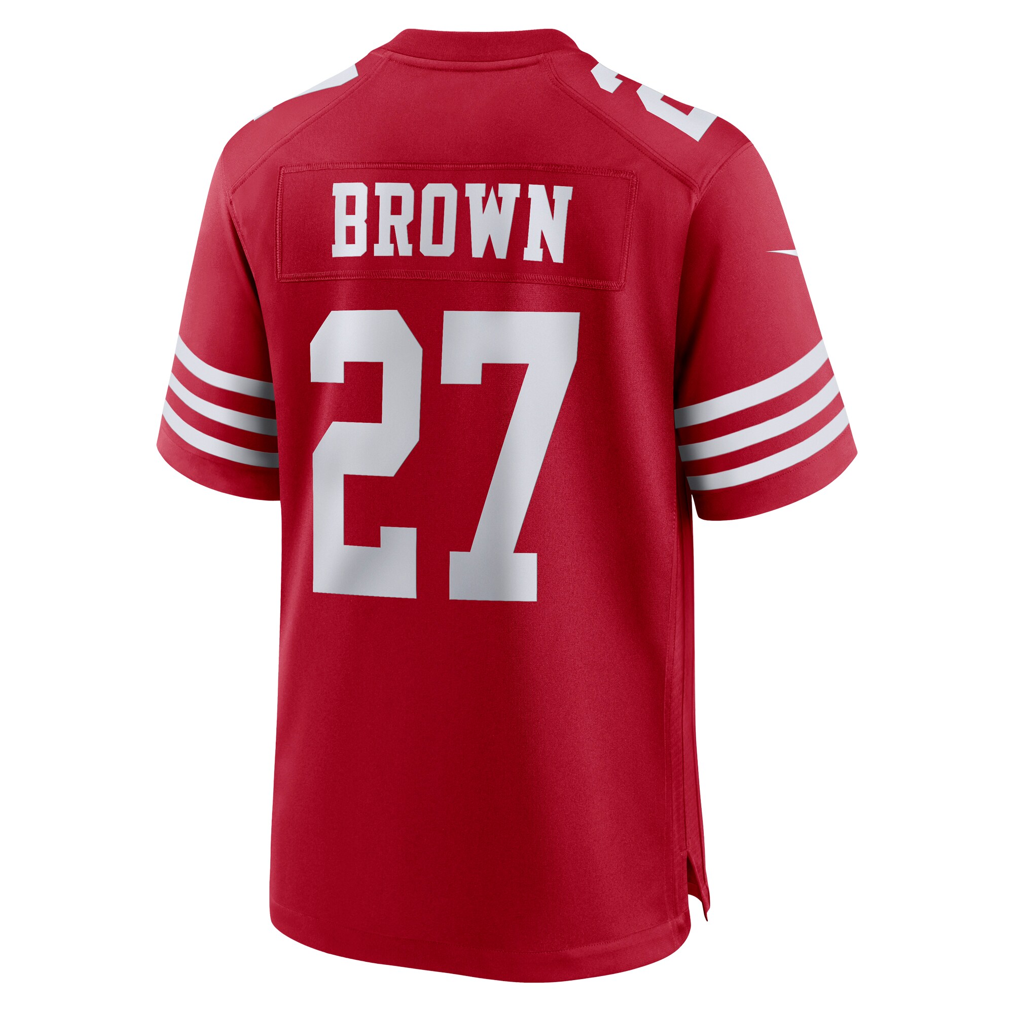 Ji'Ayir Brown San Francisco 49ers  Team Game Jersey - Scarlet
