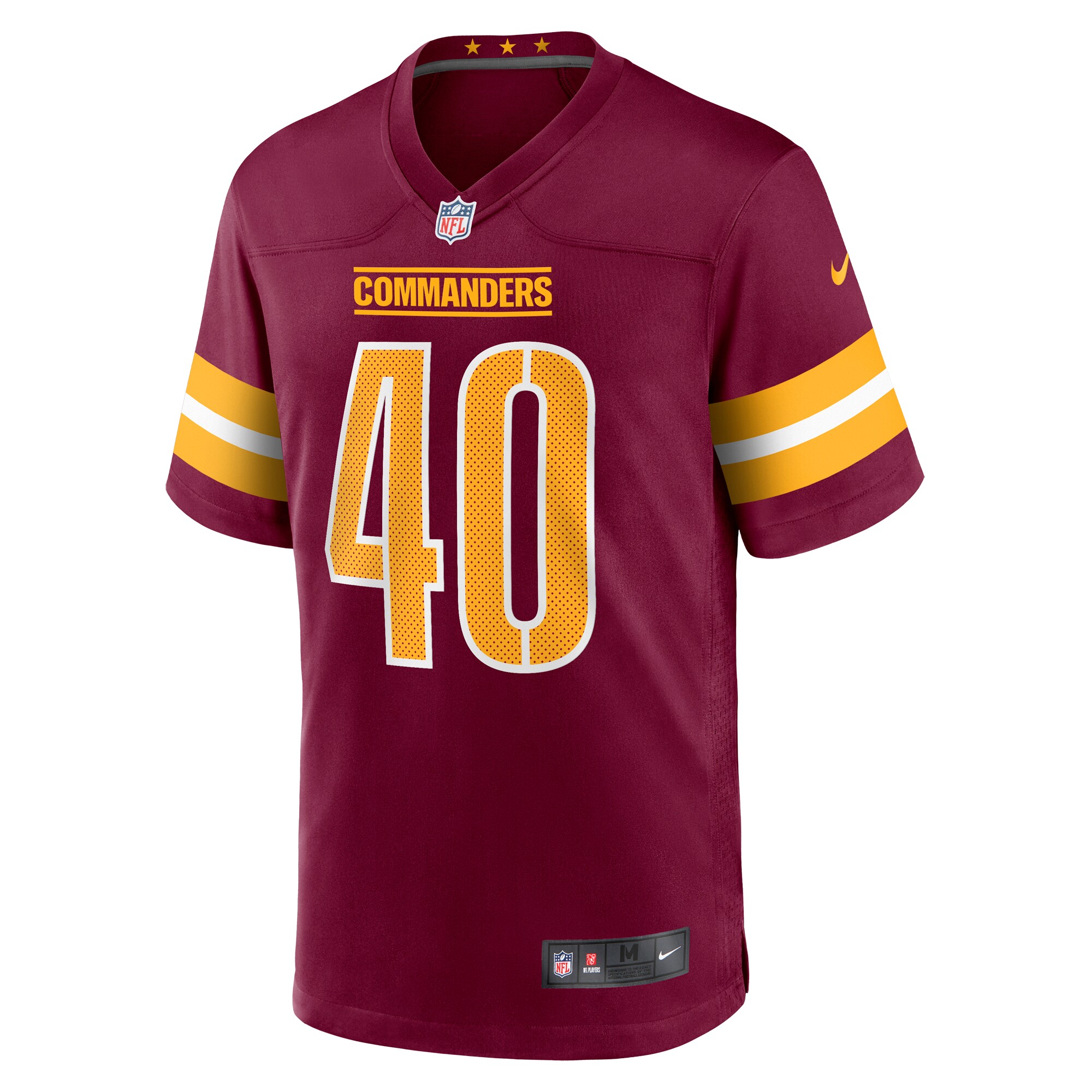 Kendall Smith Washington Commanders  Team Game Jersey - Burgundy
