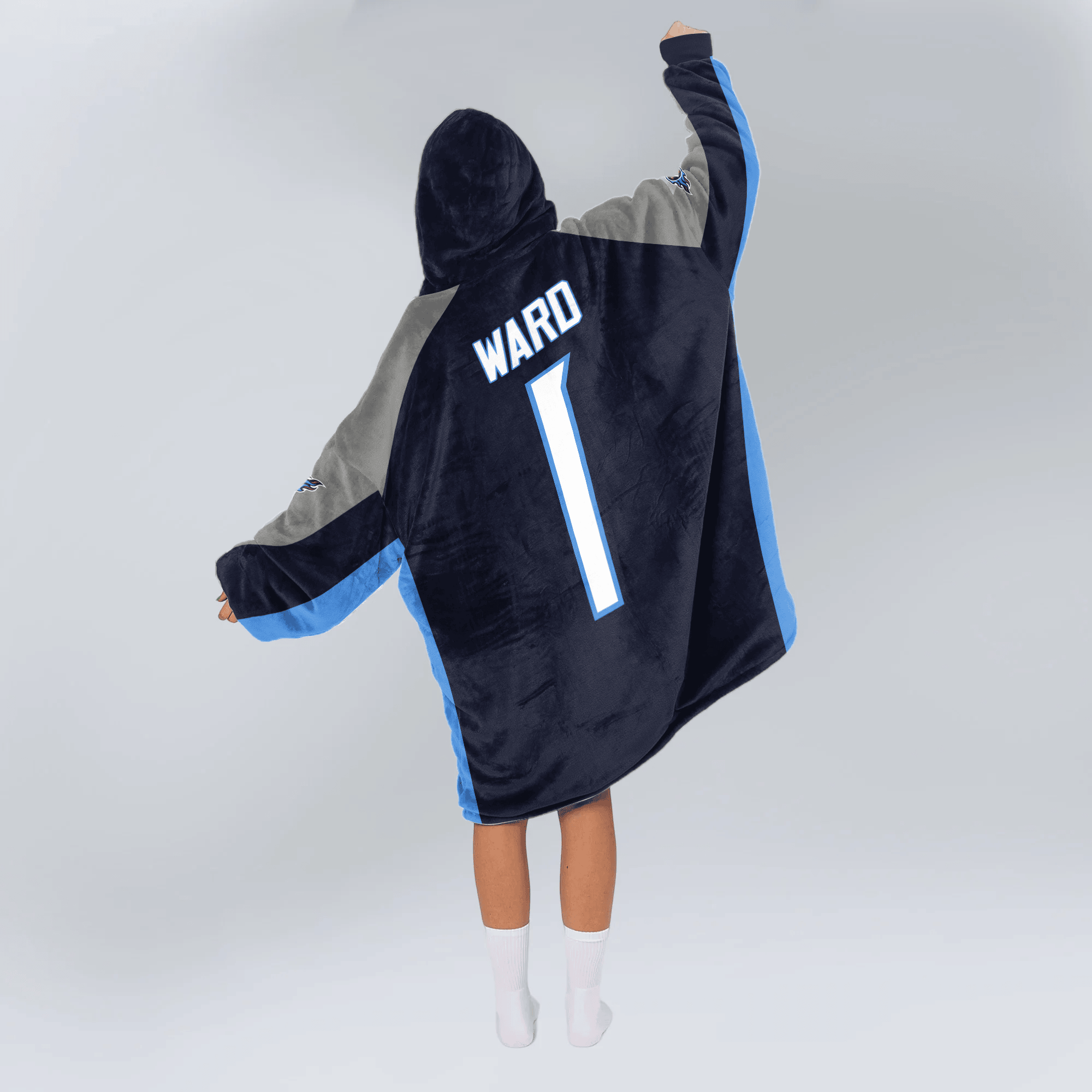 Titan Up Tennessee Football Unisex Blanket Hoodie