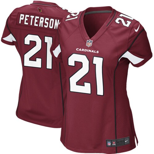 Patrick Peterson Arizona Cardinals  Women's Game Player Jersey - Cardinal