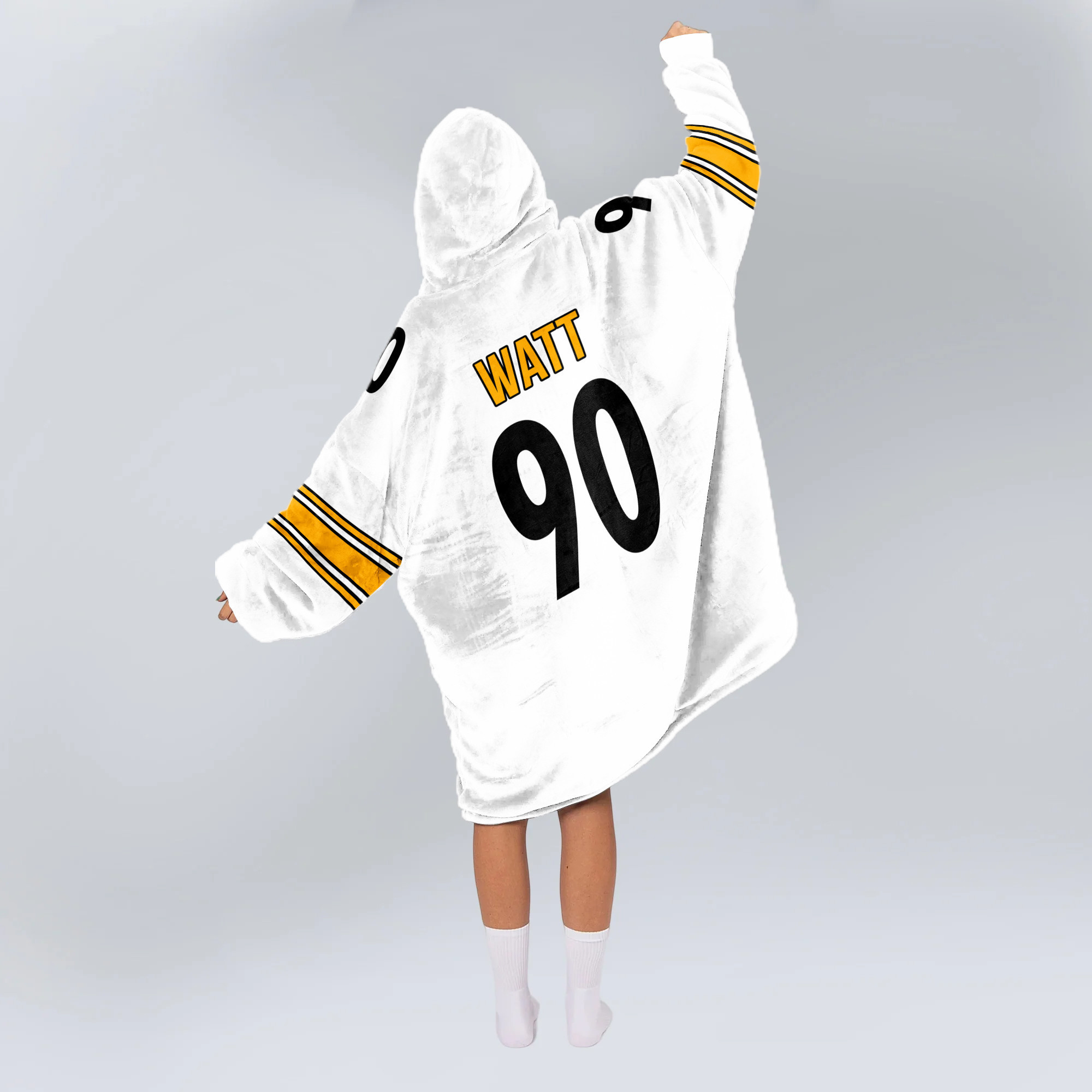Adult They Not Like Us 90 Pittsburgh Football Unisex Blanket Hoodie