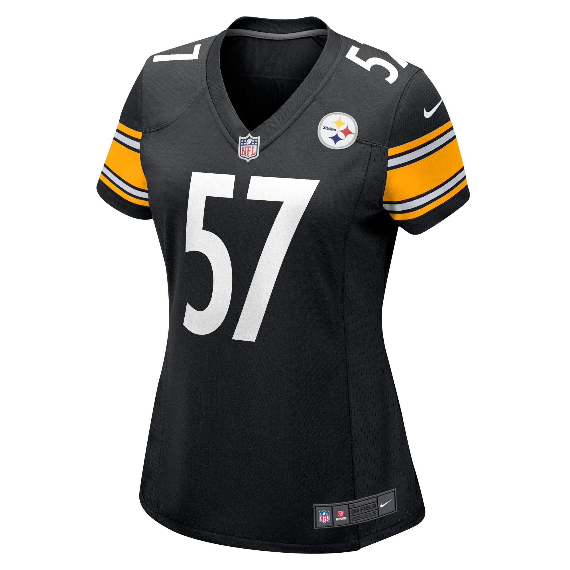 Montravius Adams Pittsburgh Steelers  Women's Game Player Jersey - Black