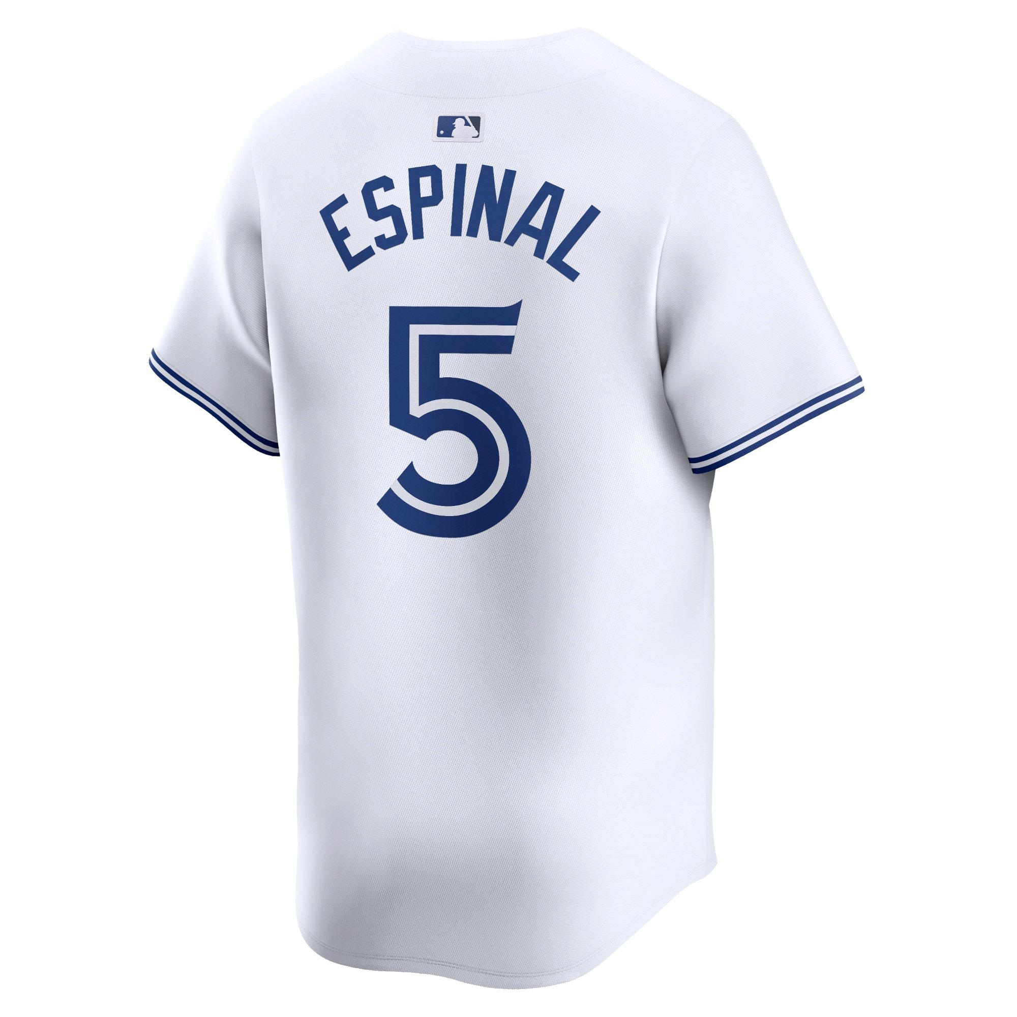 Men's Toronto Blue Jays Santiago Espinal  White Home Limited Player Jersey