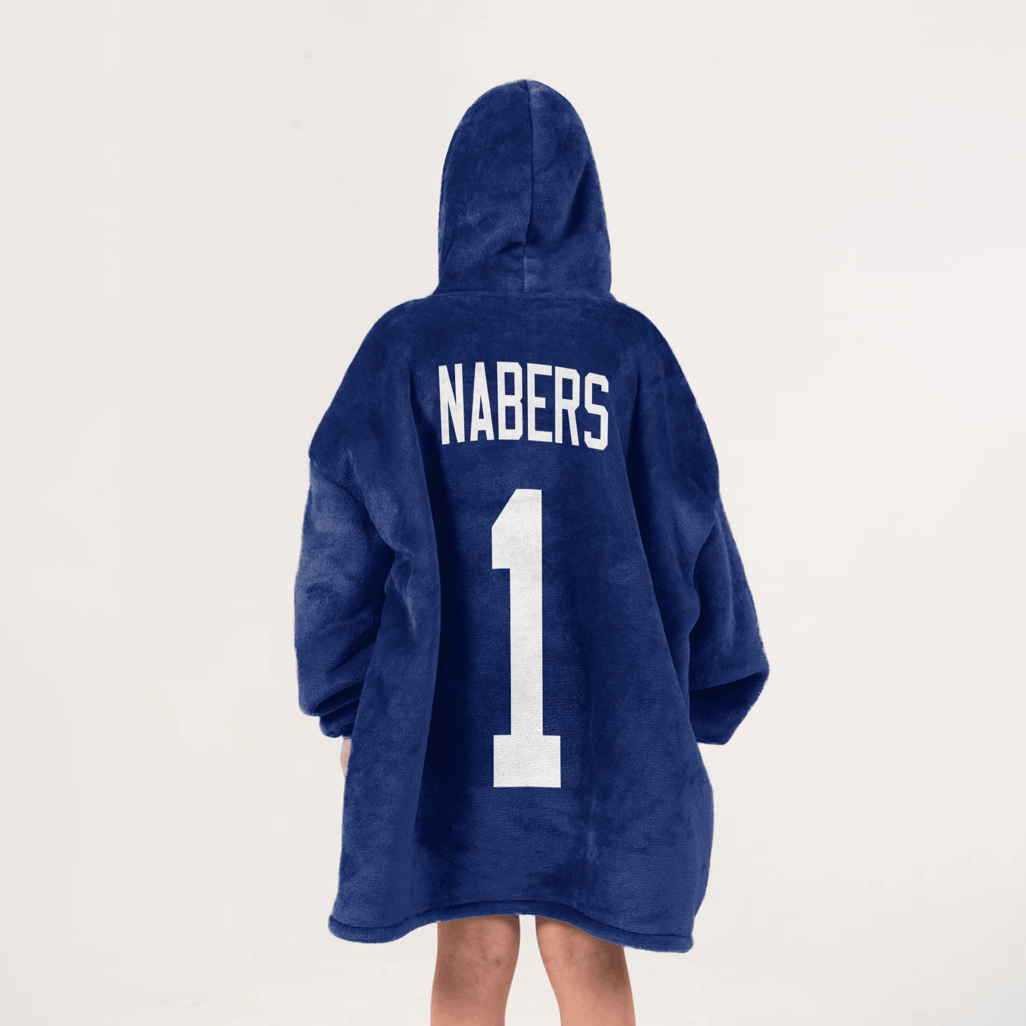 Kid M.N 1 New York G Football Unisex Blanket Hoodie