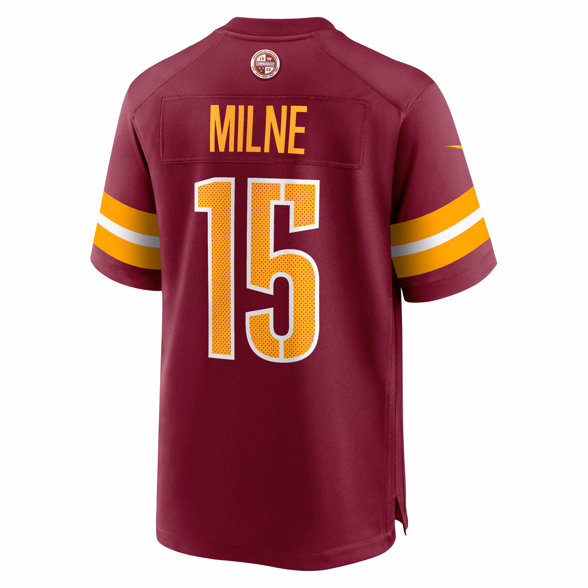 Dax Milne Washington Commanders  Game Jersey -  Burgundy