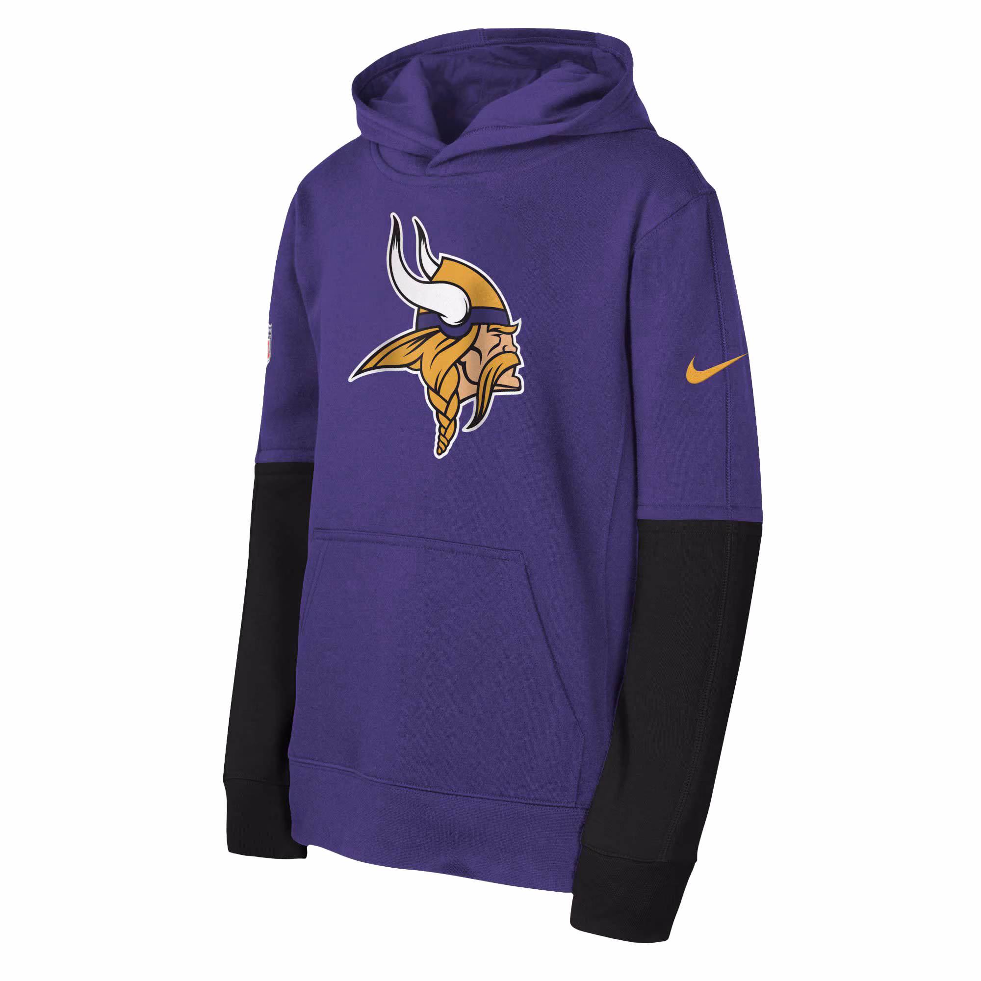 Minnesota Vikings Youth  Team Issue Club Pullover Hoodie - Purple