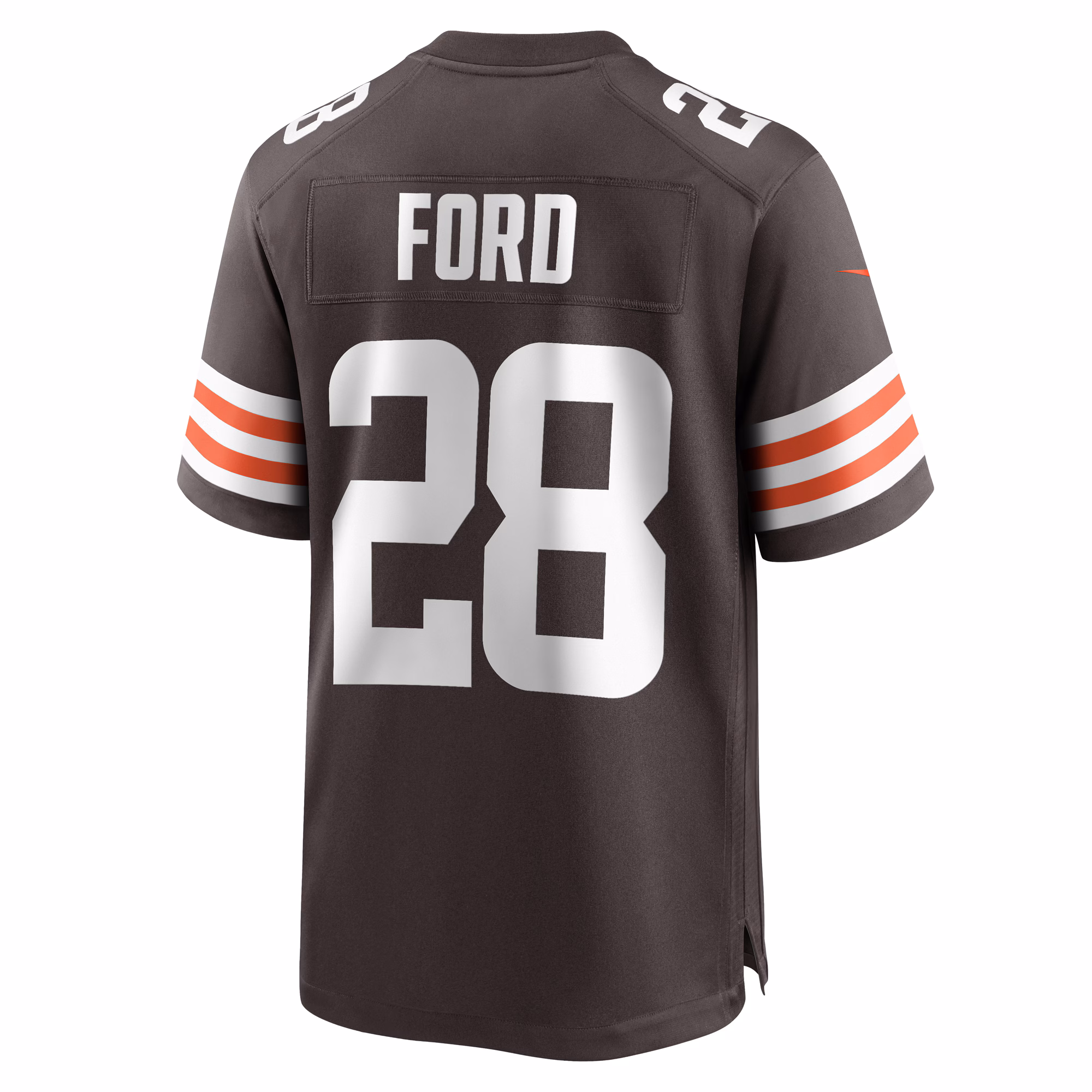Mike Ford Cleveland Browns Team Game Jersey -  Brown