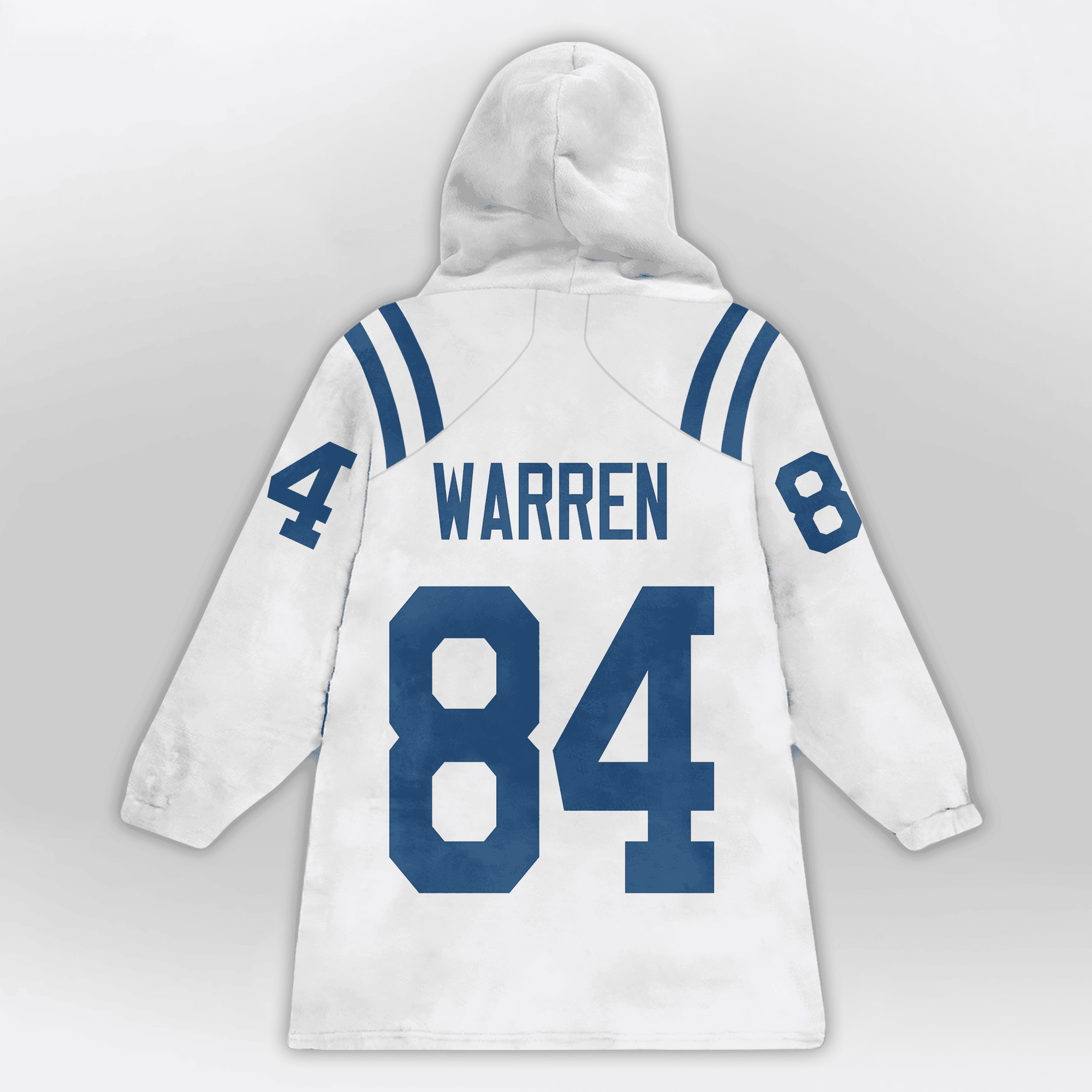 Kid 84 Indianapolis Football Unisex Blanket Hoodie