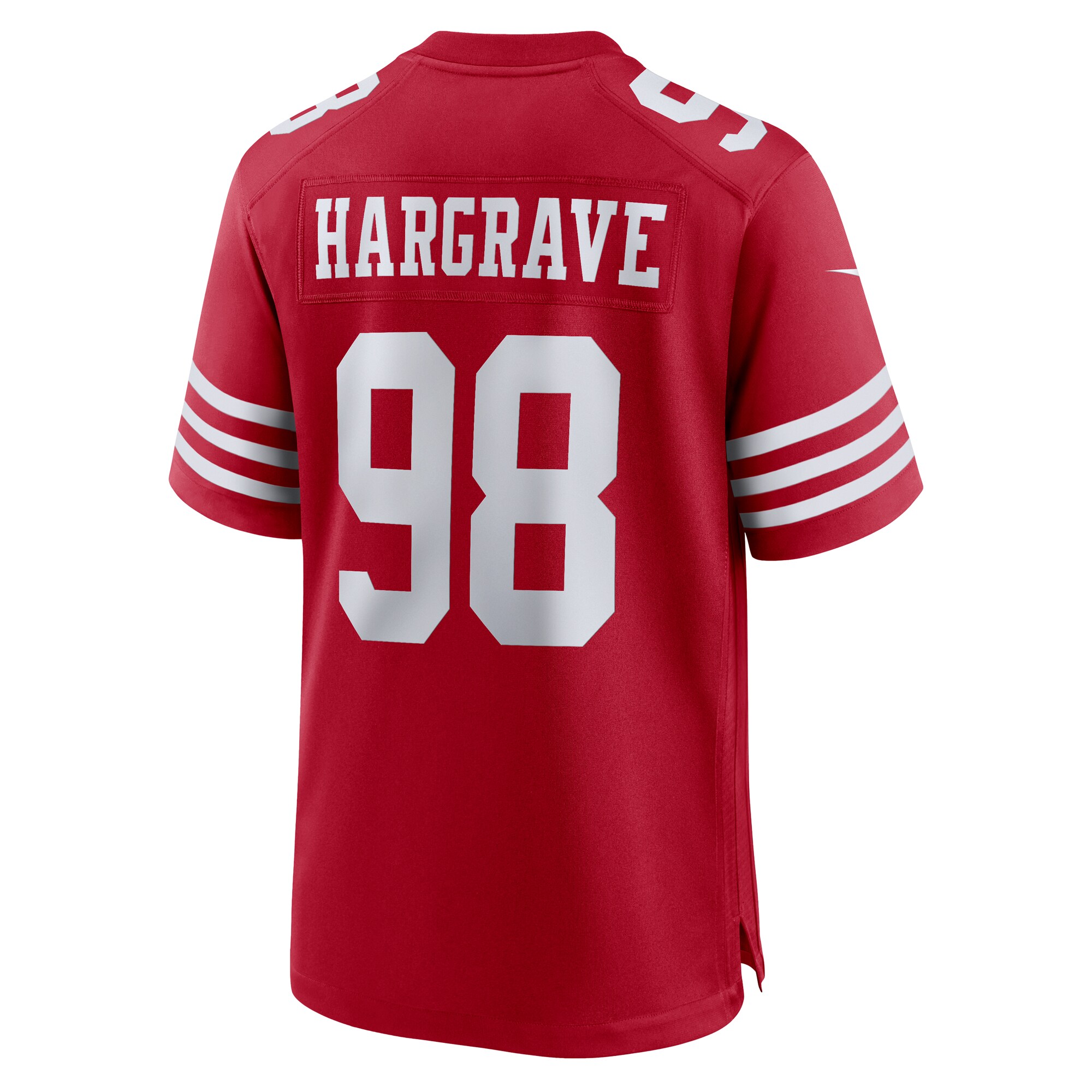 Javon Hargrave San Francisco 49ers Game Player Jersey - Scarlet