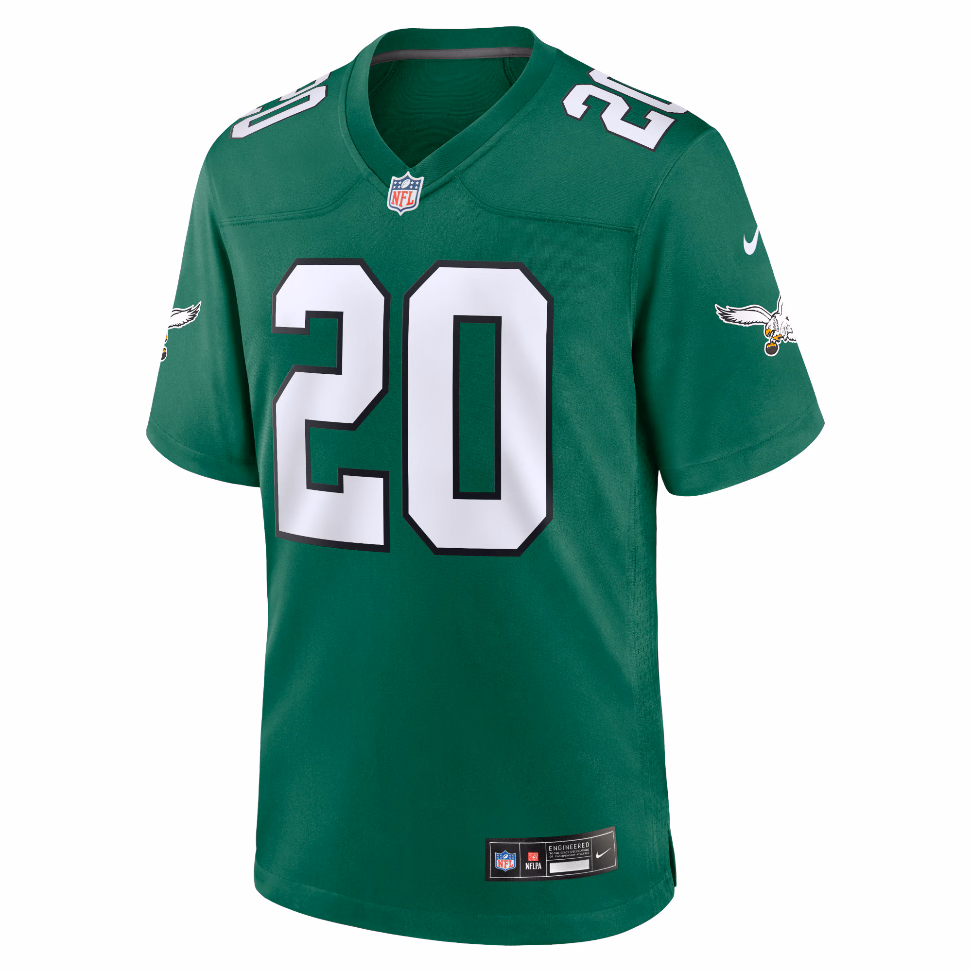 Brian Dawkins Philadelphia Eagles #20 Team Game Jersey - Midnight Green
