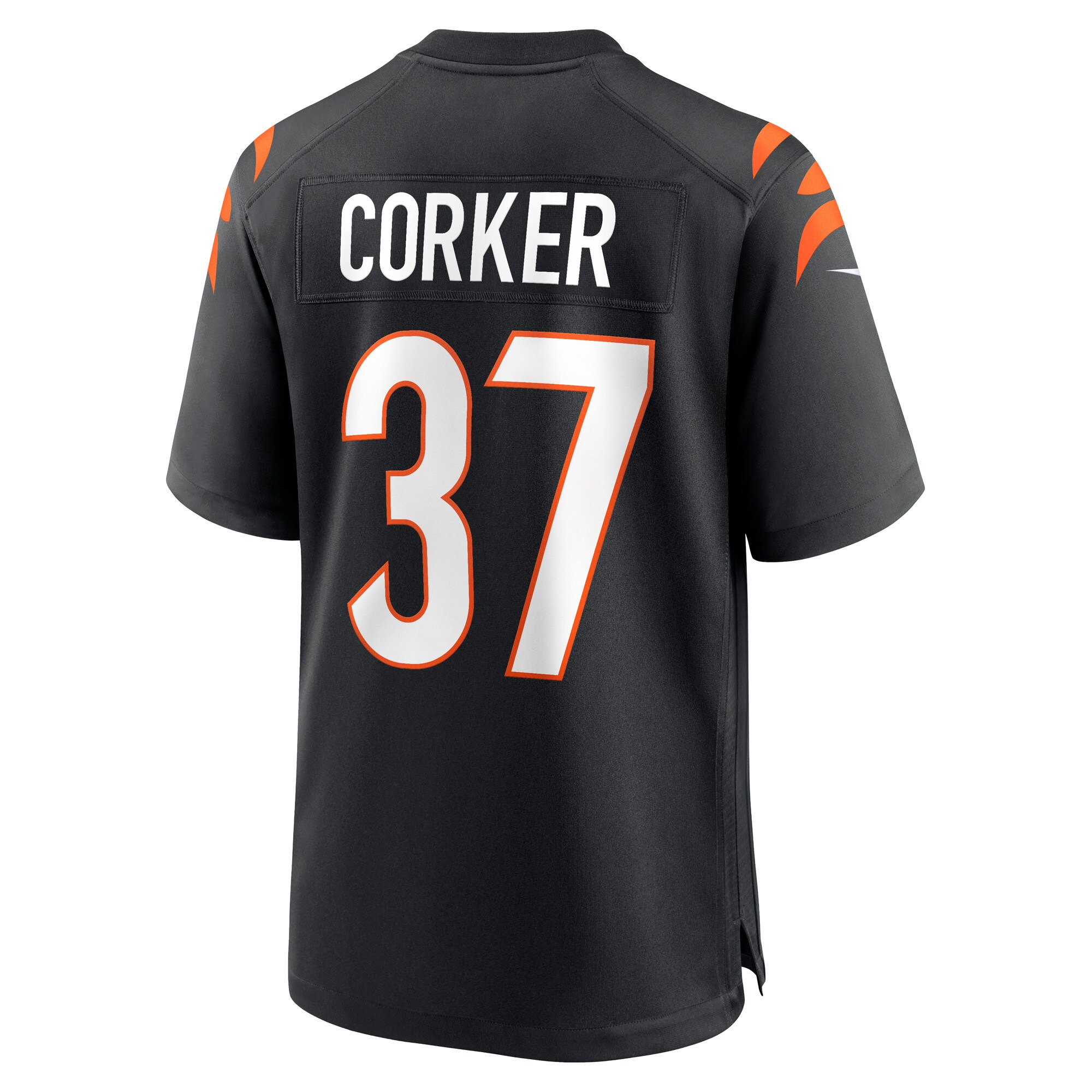 Yusuf Corker Cincinnati Bengals  Game Player Jersey - Black