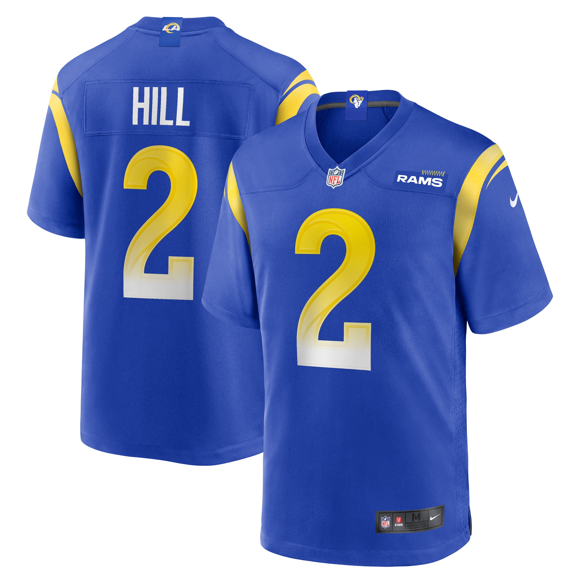 Troy Hill Los Angeles Rams  Game Player Jersey - Royal