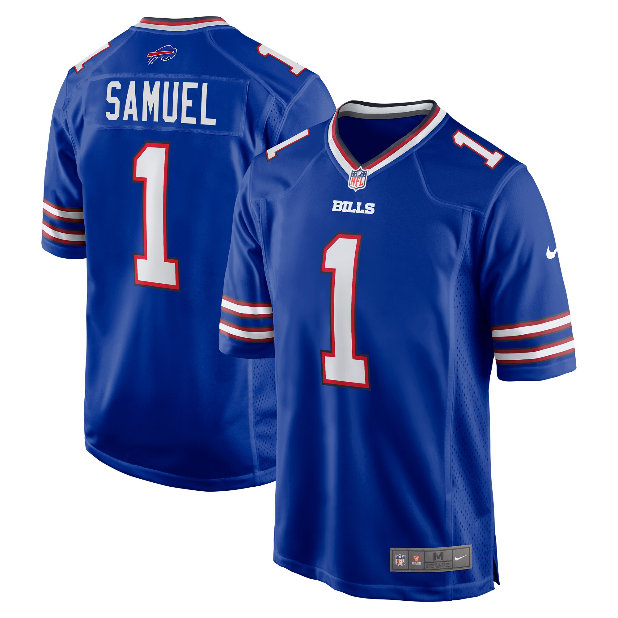 Curtis Samuel Buffalo Bills  Game Jersey -  Royal