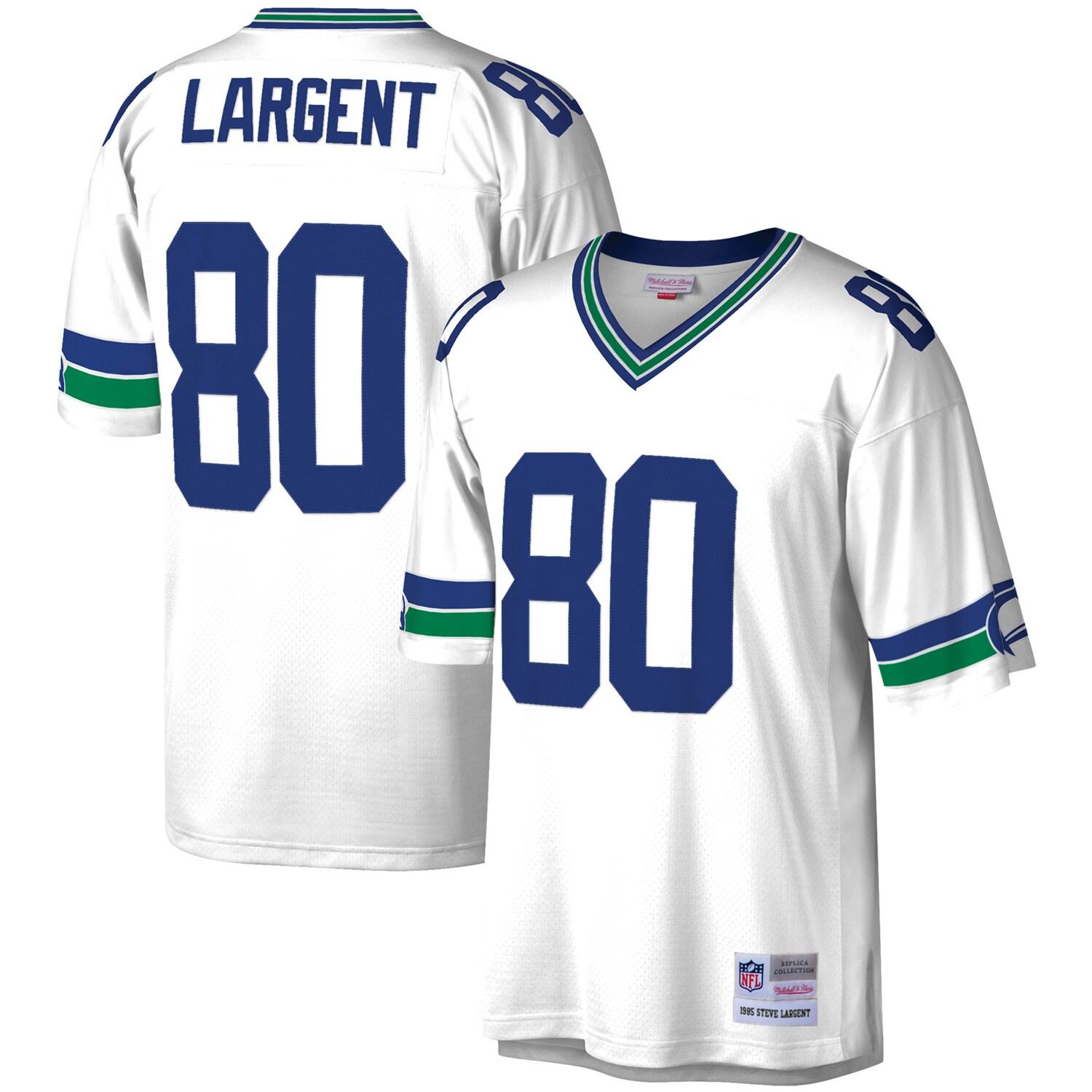 Steve Largent Seattle Seahawks  Legacy Replica Jersey - White
