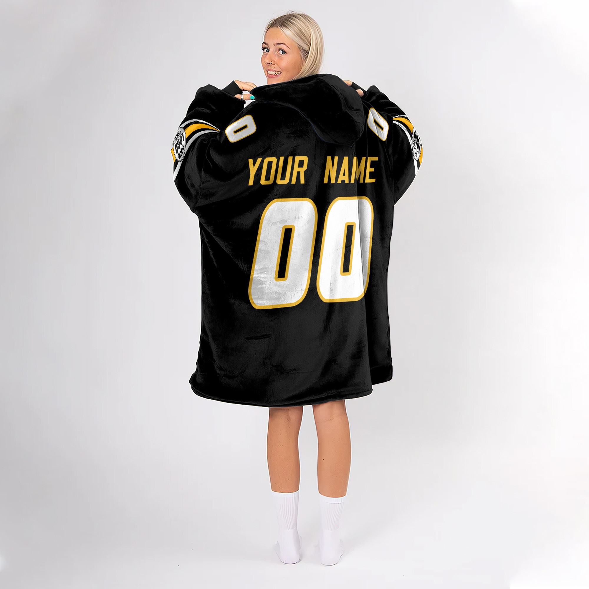 Adult Custom Blanket Hoodie Missouri Inspired Color