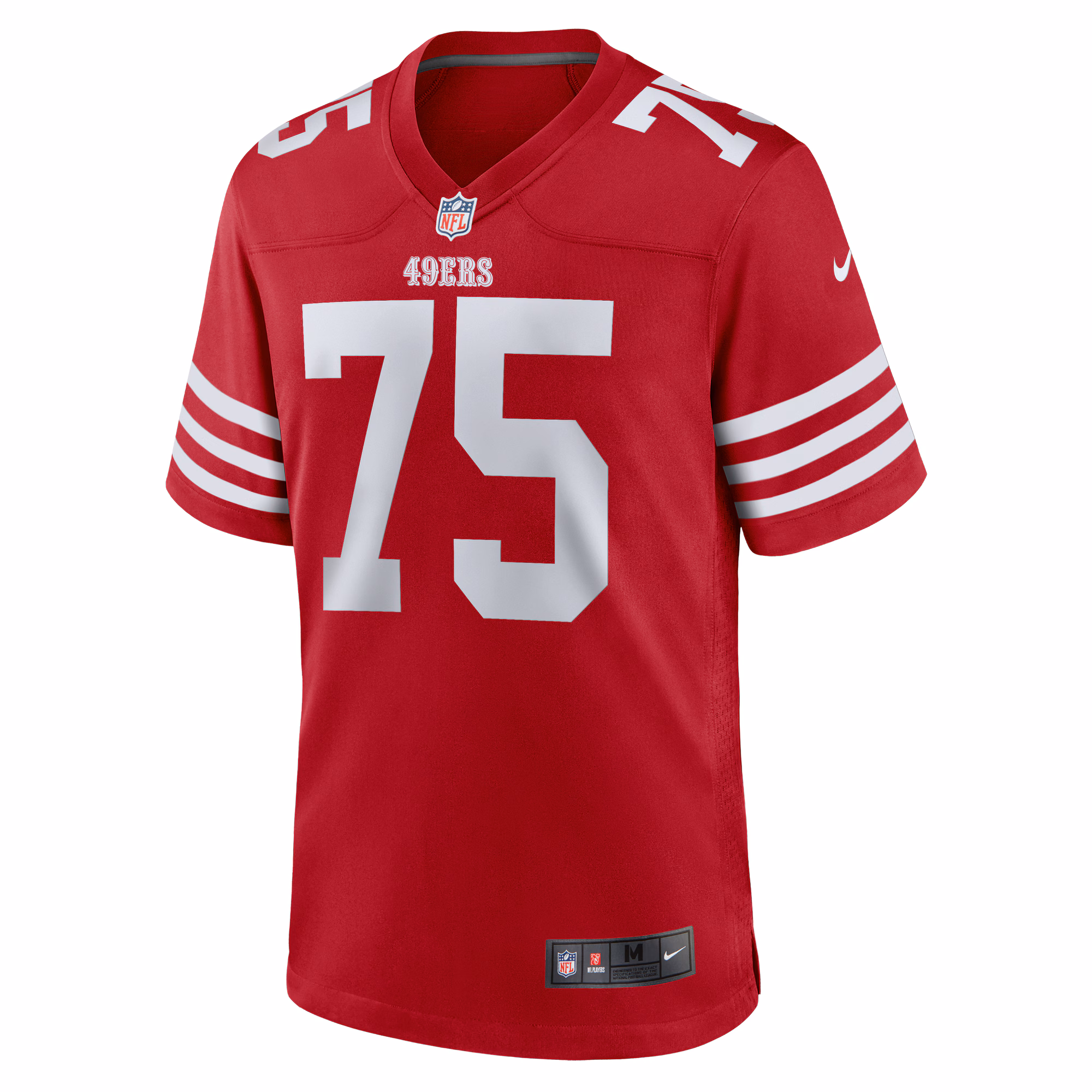 Brandon Parker San Francisco 49ers Team Game Jersey -  Scarlet