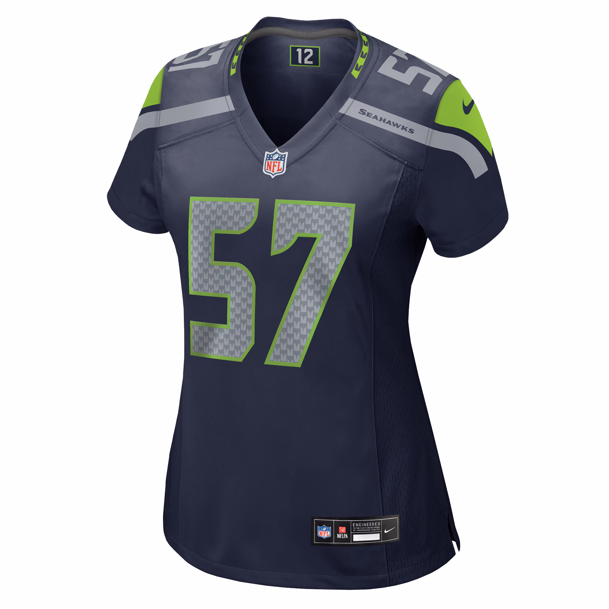 Frank Clark Seattle Seahawks Women's  Game Jersey - College Navy