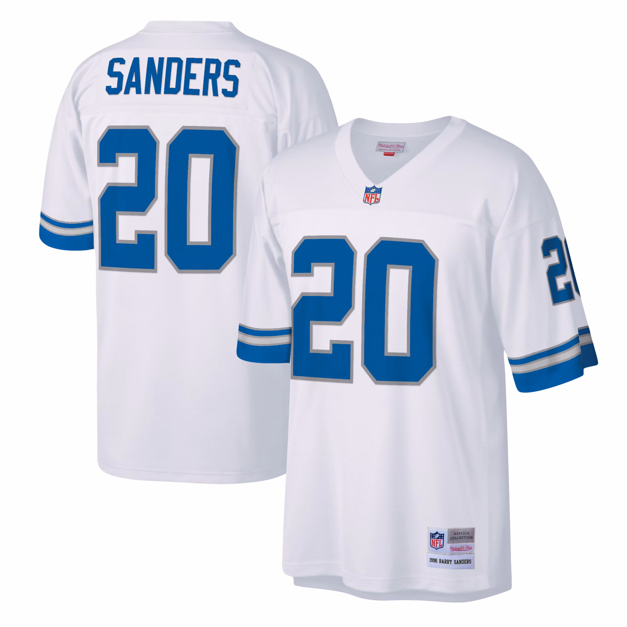 Barry Sanders Detroit Lions Legacy Replica Jersey - Blue
