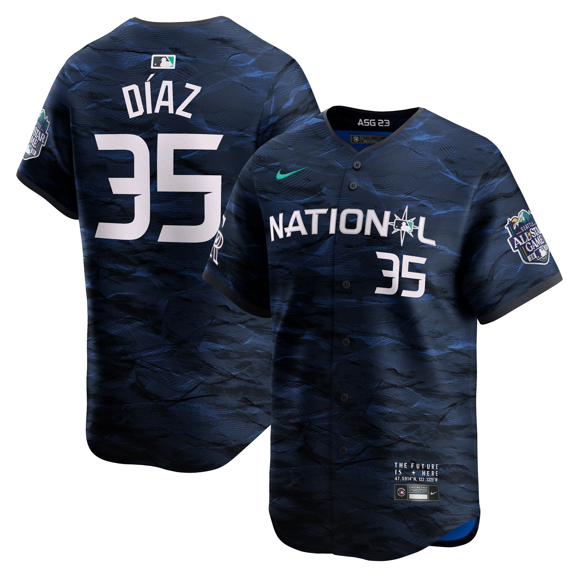 Elias Diaz National League  2023 MLB All-Star Game Limited Player Jersey - Royal