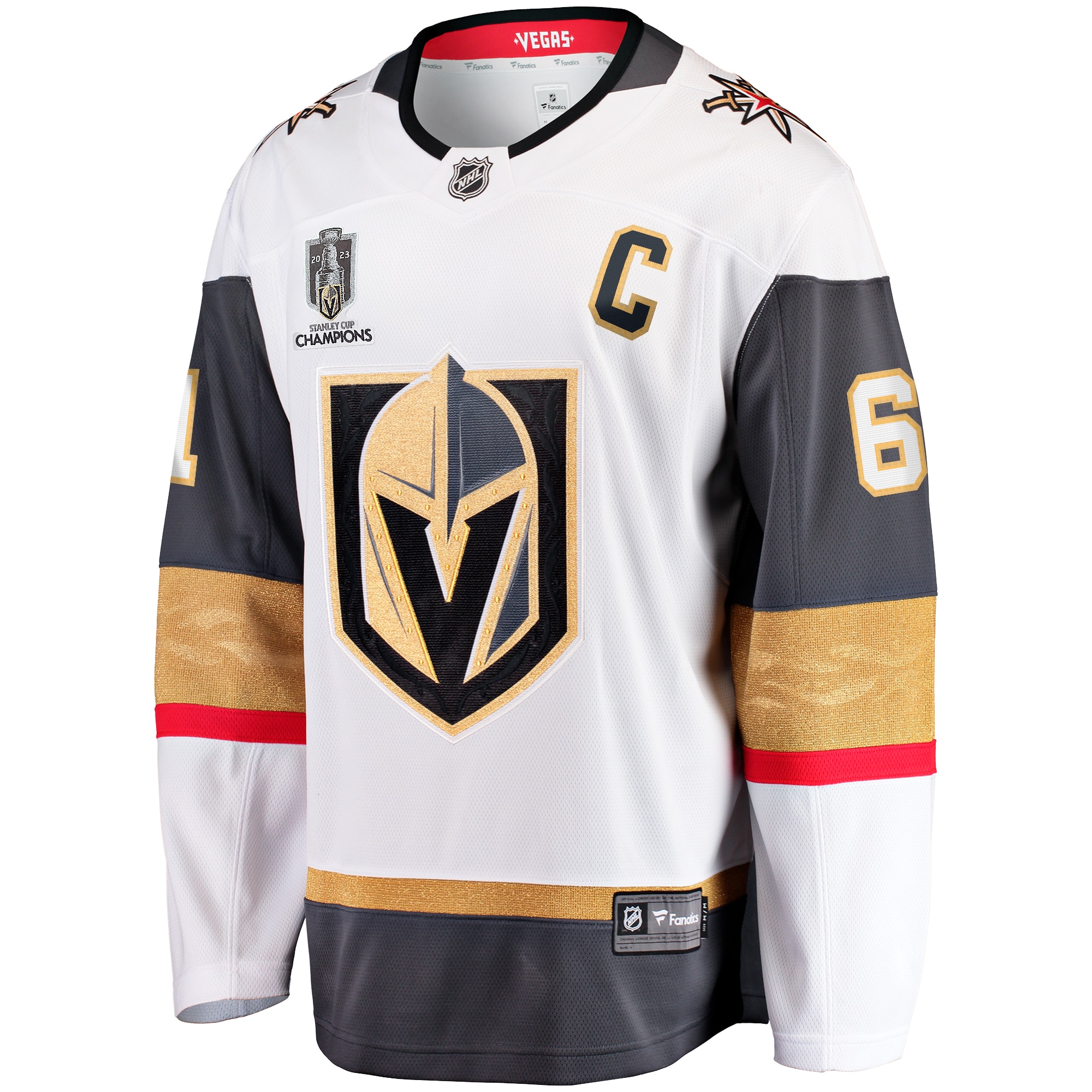 Mark Stone Vegas Golden Knights 2023 Stanley Cup Champions Away Breakaway Player Jersey - White