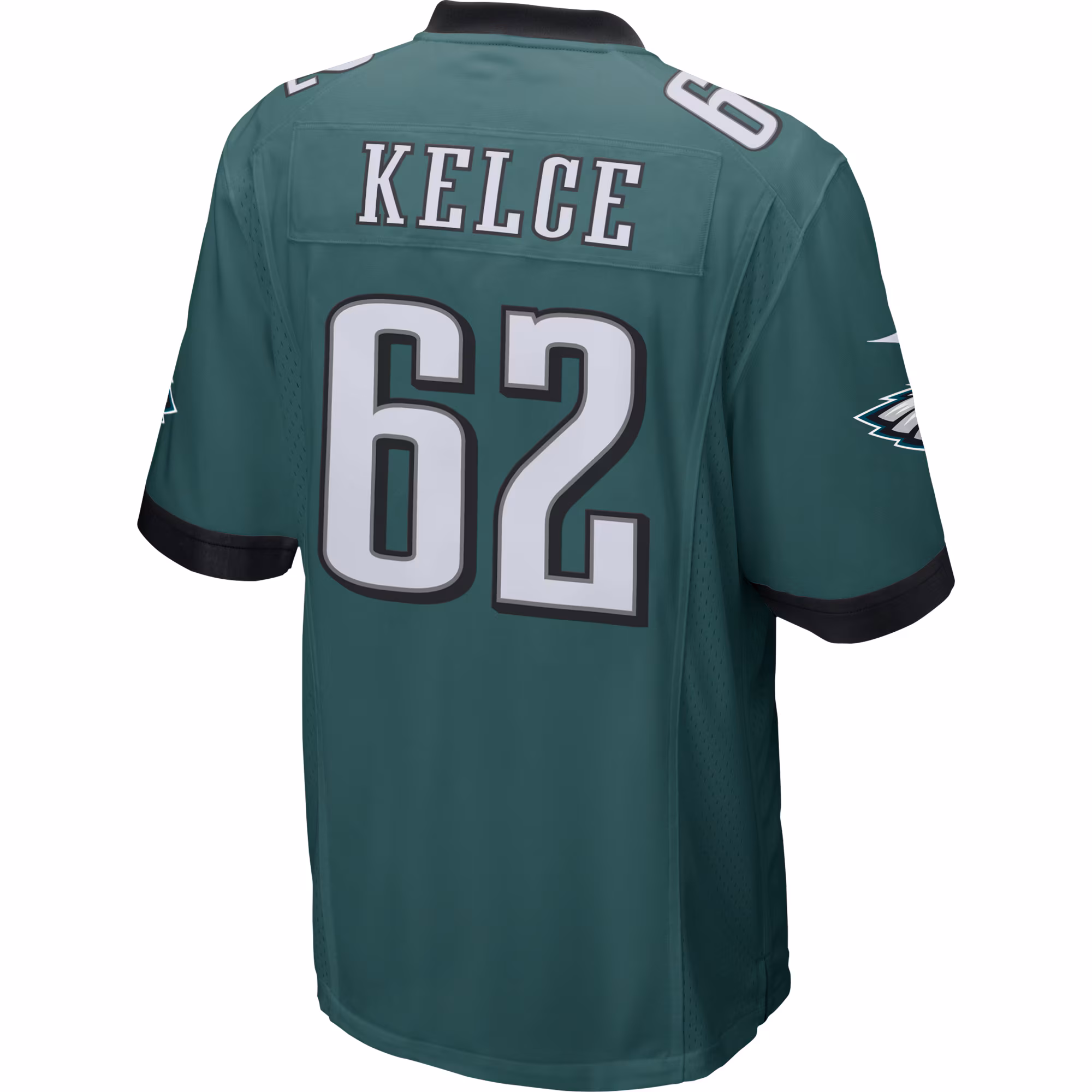 Jason Kelce Philadelphia Eagles Game Jersey - Midnight Green