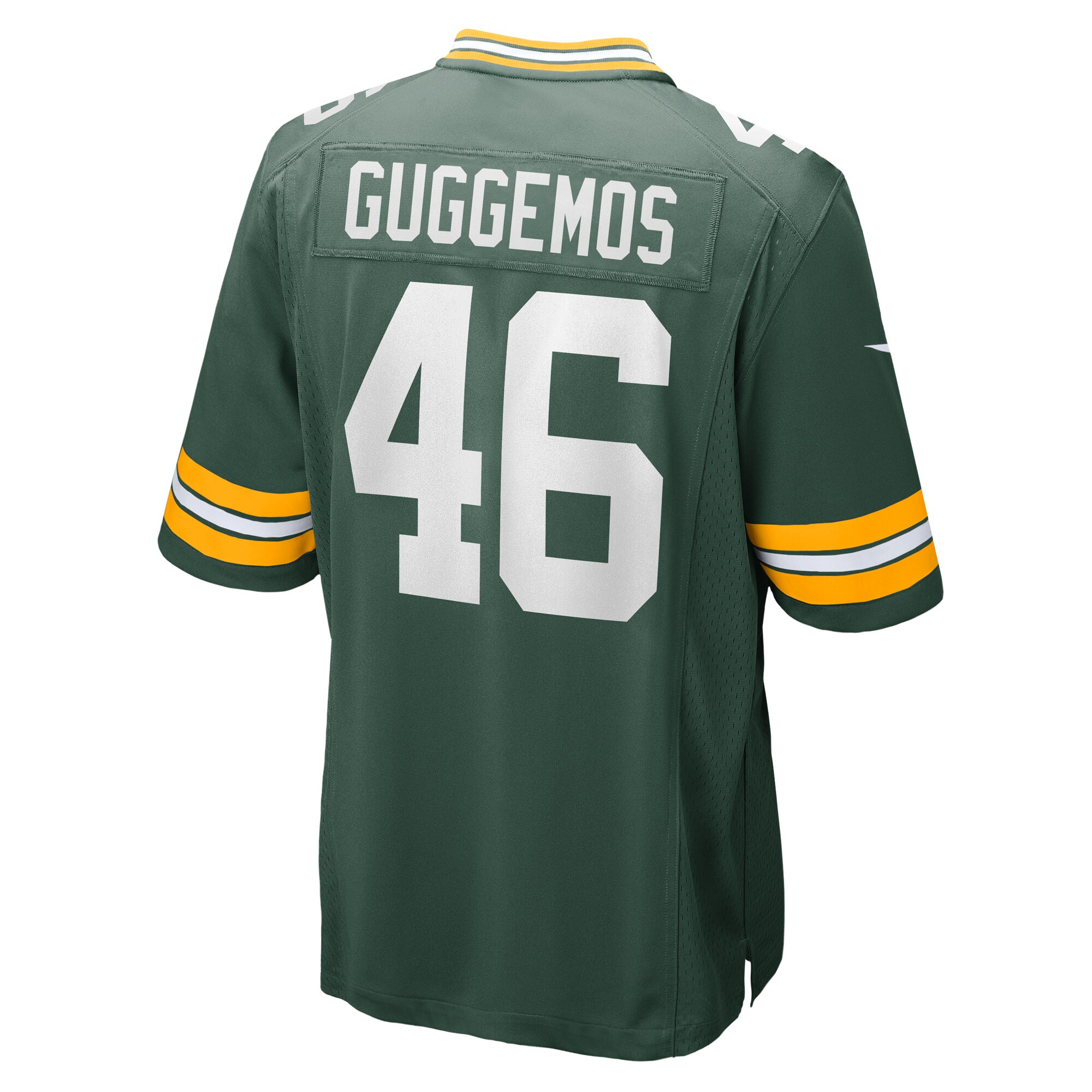 Nick Guggemos Green Bay Packers  Home Game Player Jersey - Green