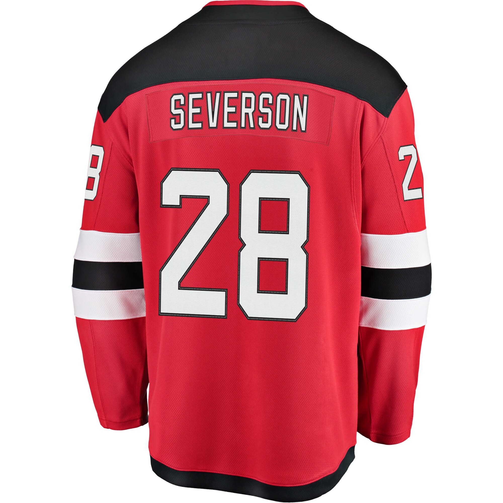 Damon Severson New Jersey Devils Home Breakaway Player Jersey - Red