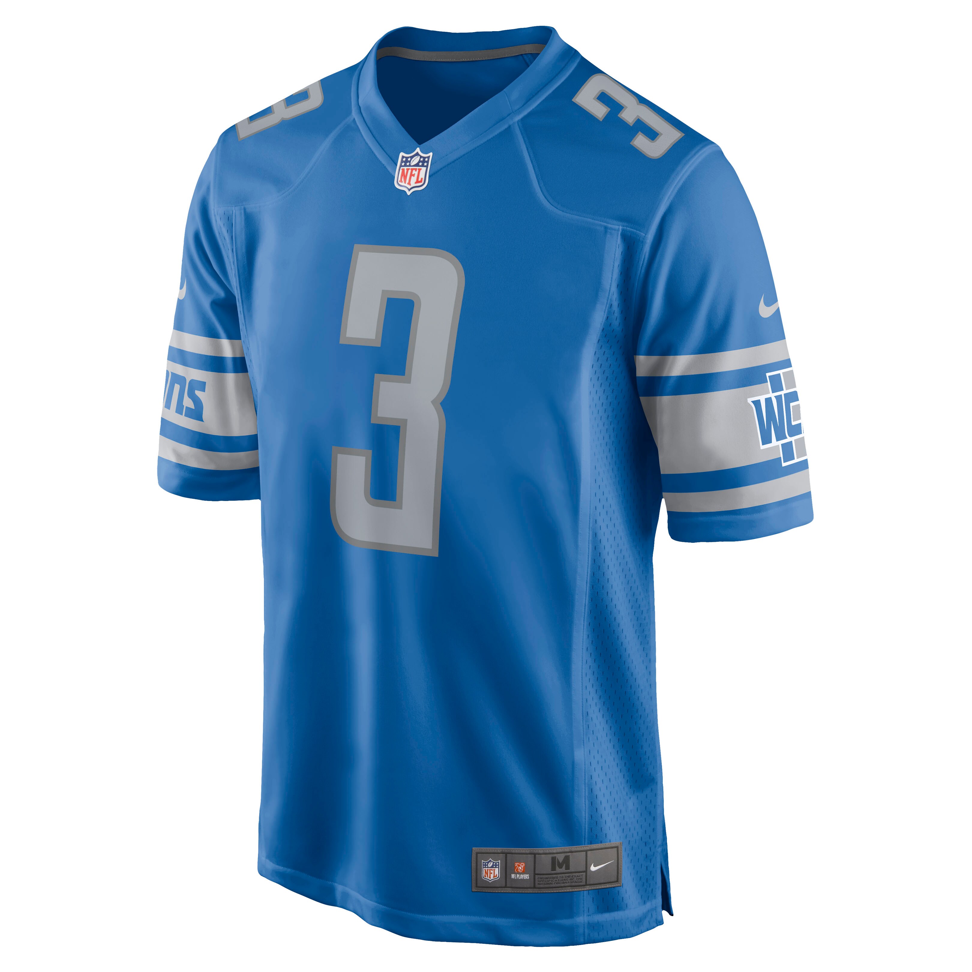 Jack Fox Detroit Lions  Game Jersey - Blue