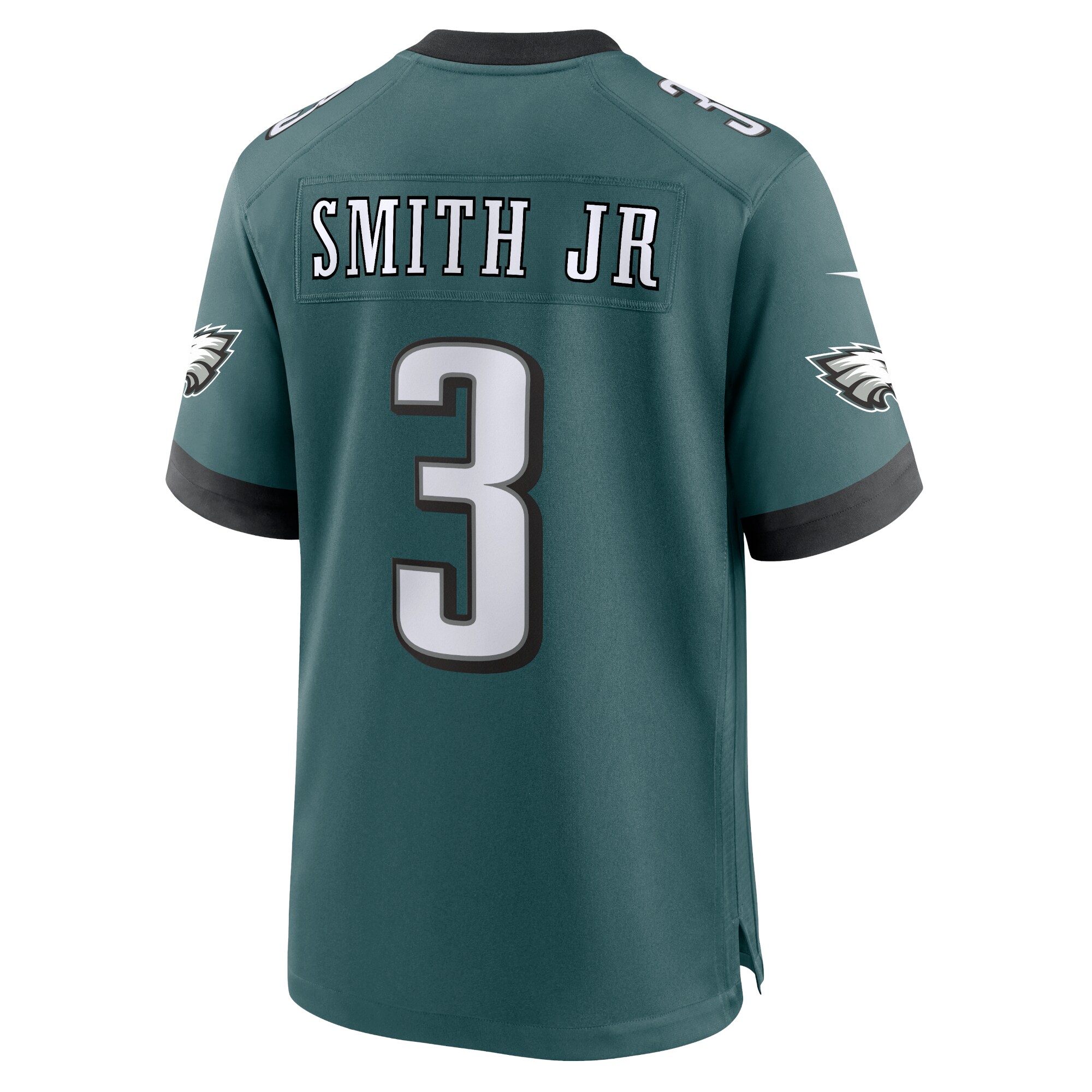 Nolan Smith #3 Philadelphia Eagles Team Game Jersey - Midnight Green